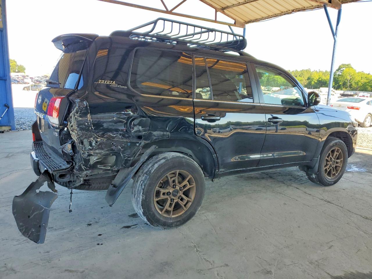 2020 Toyota Land Cruiser Heritage Edition Черный vin: JTMCY7AJ0L4089619