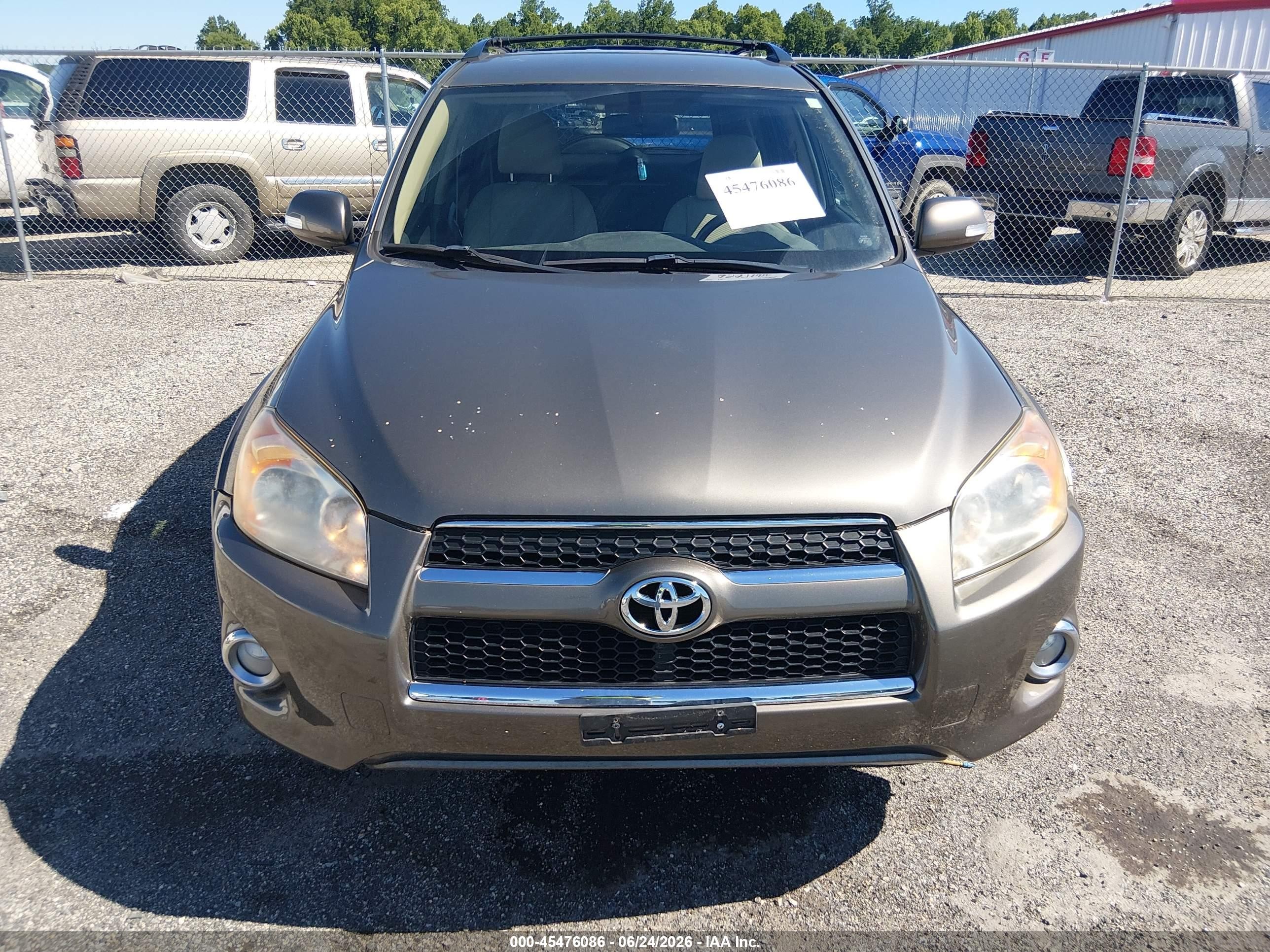 2010 Toyota Rav4 Limited Коричневый vin: JTMDF4DV0A5019505
