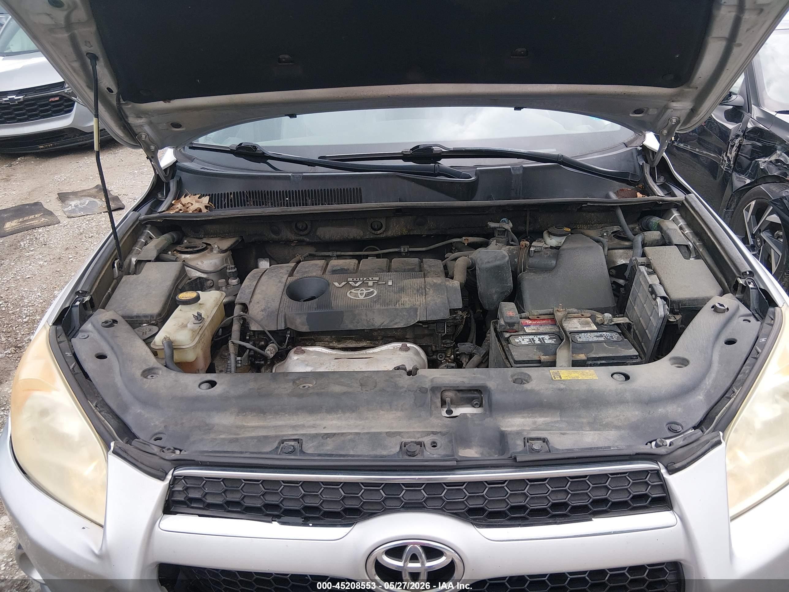 2010 Toyota Rav4 Limited Silver vin: JTMDF4DV1A5034580