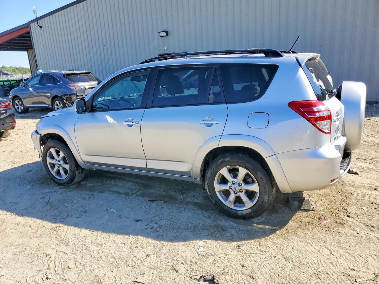 2011 Toyota Rav4 Limited Silver vin: JTMDF4DV1BD041942