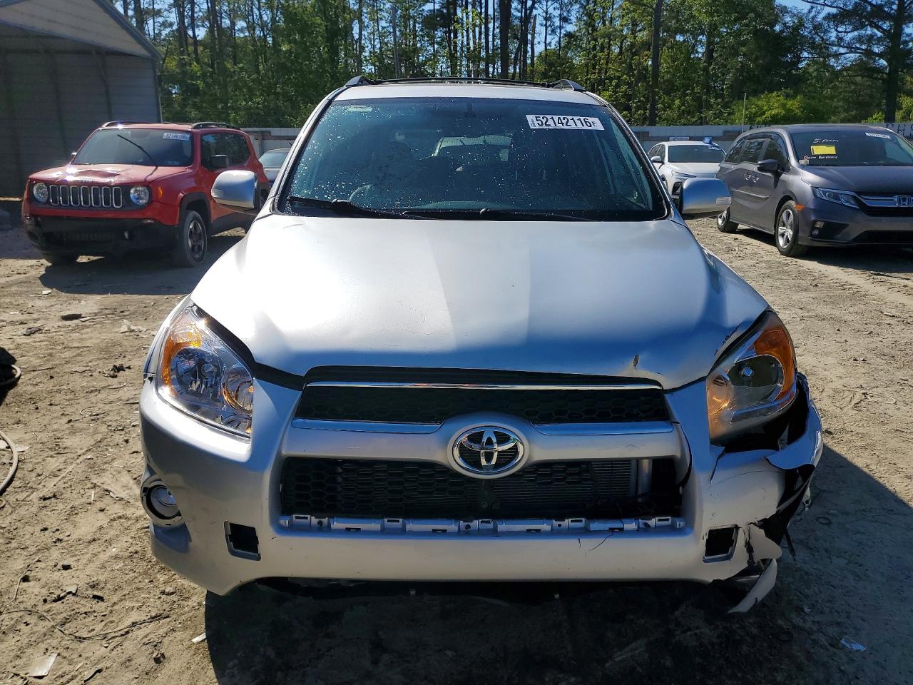 2011 Toyota Rav4 Limited Silver vin: JTMDF4DV1BD041942
