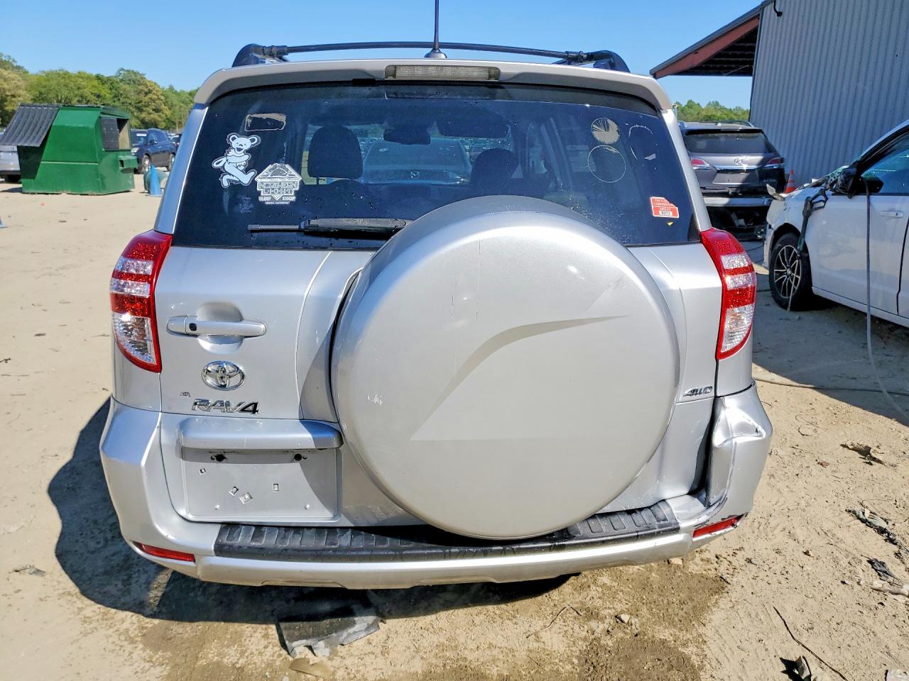2011 Toyota Rav4 Limited Silver vin: JTMDF4DV1BD041942