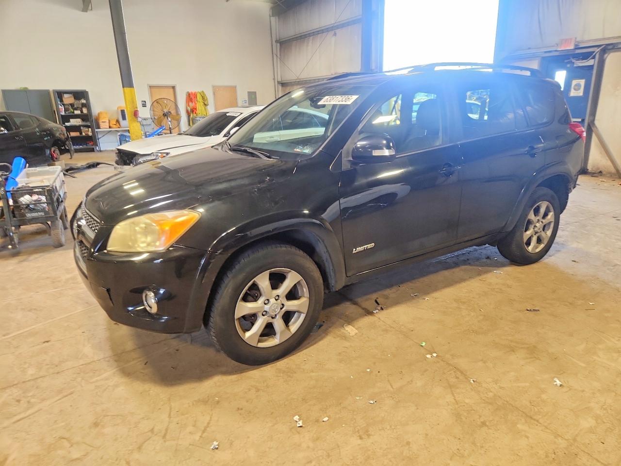 2010 Toyota Rav4 Limited White vin: JTMDF4DV2A5022311