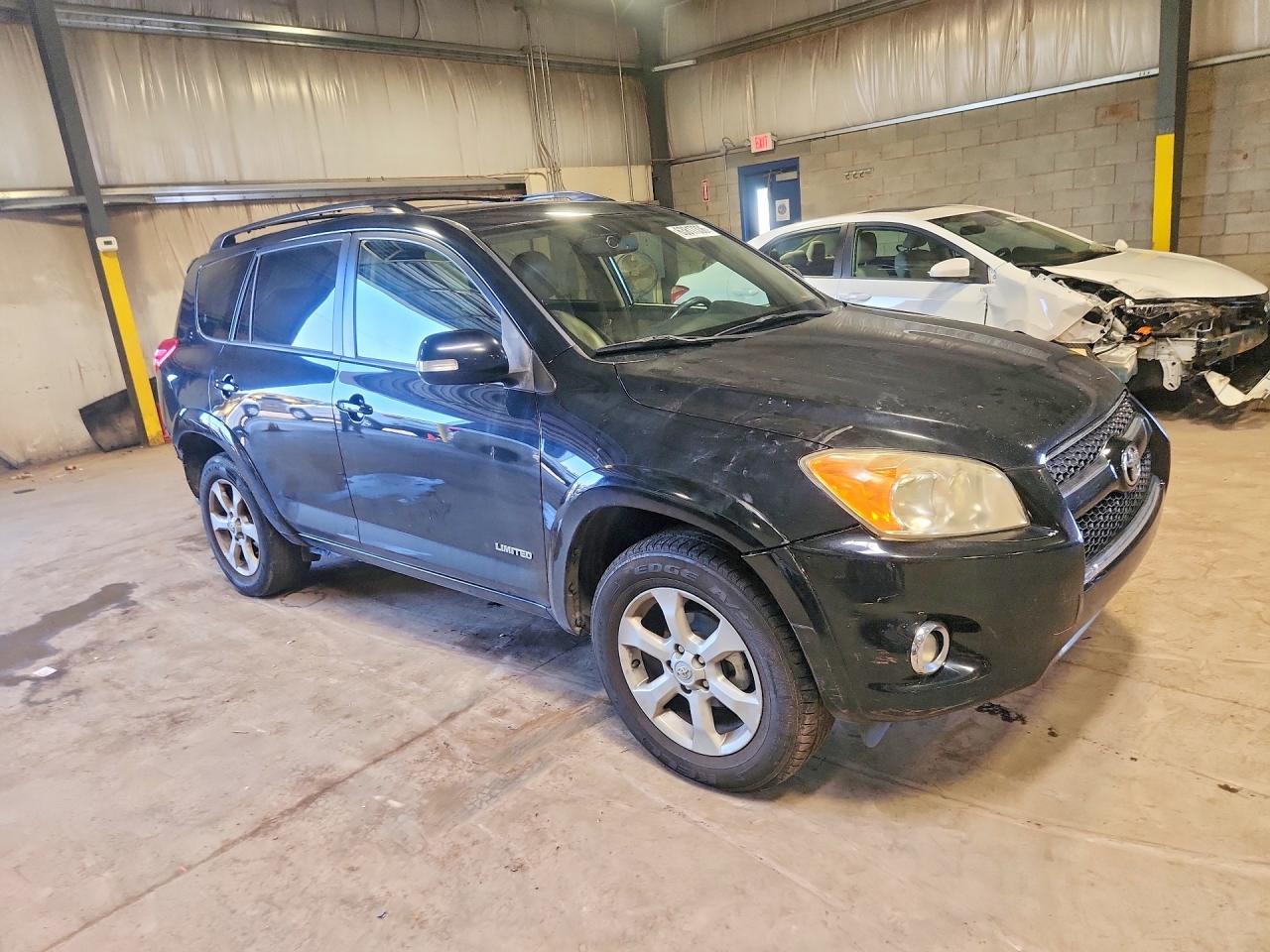 2010 Toyota Rav4 Limited White vin: JTMDF4DV2A5022311