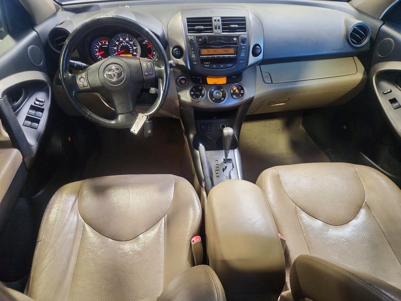 2010 Toyota Rav4 Limited White vin: JTMDF4DV2A5022311