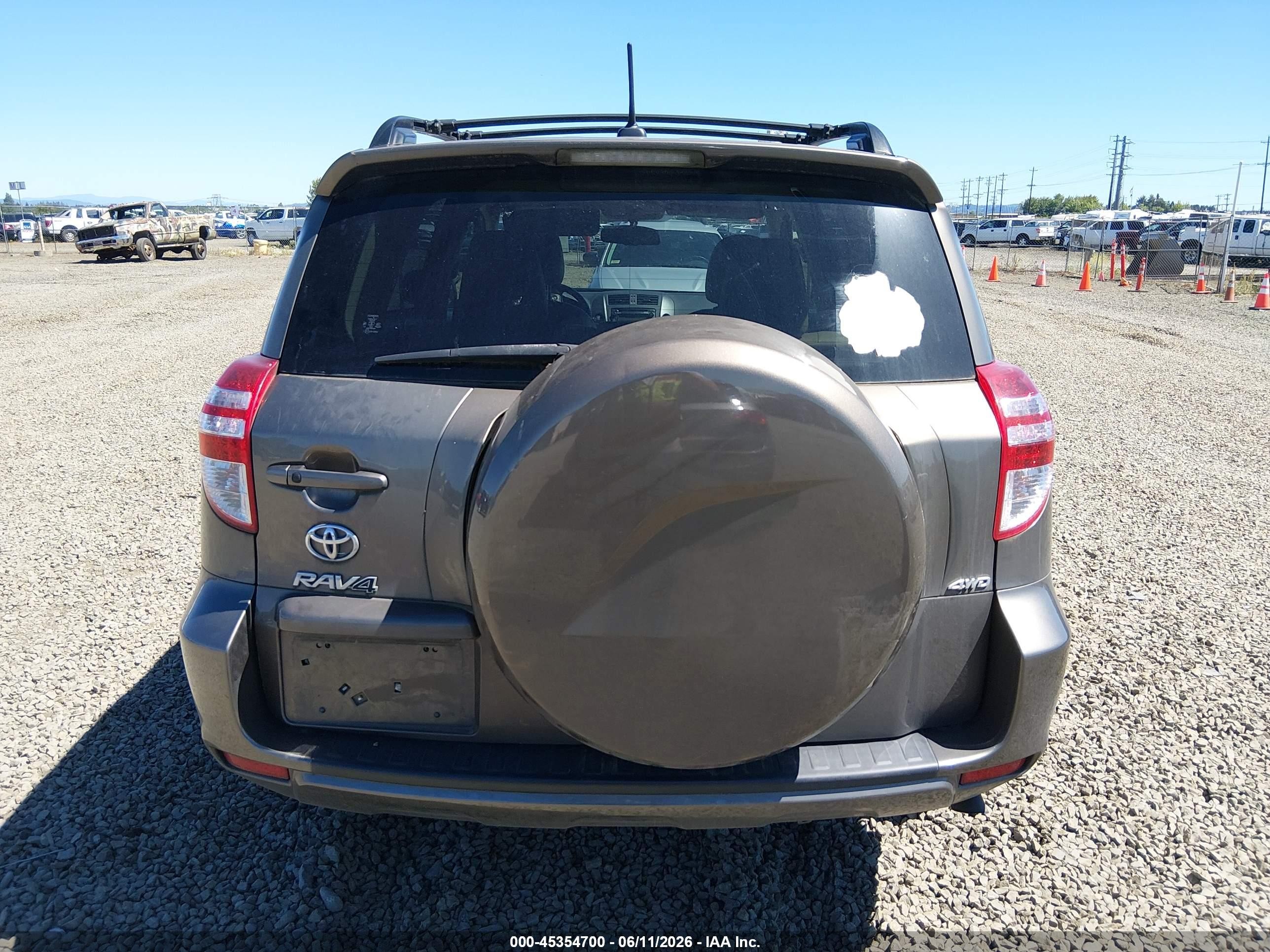 2012 Toyota Rav4 Limited Brown vin: JTMDF4DV2C5053951