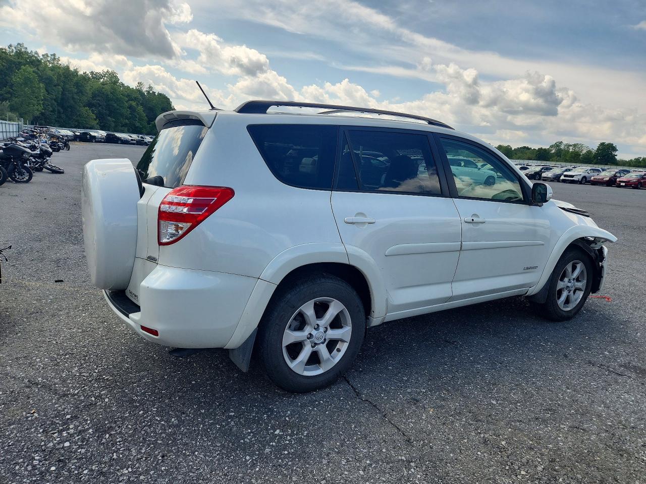 2010 Toyota Rav4 Limited Белый vin: JTMDF4DV3A5022396