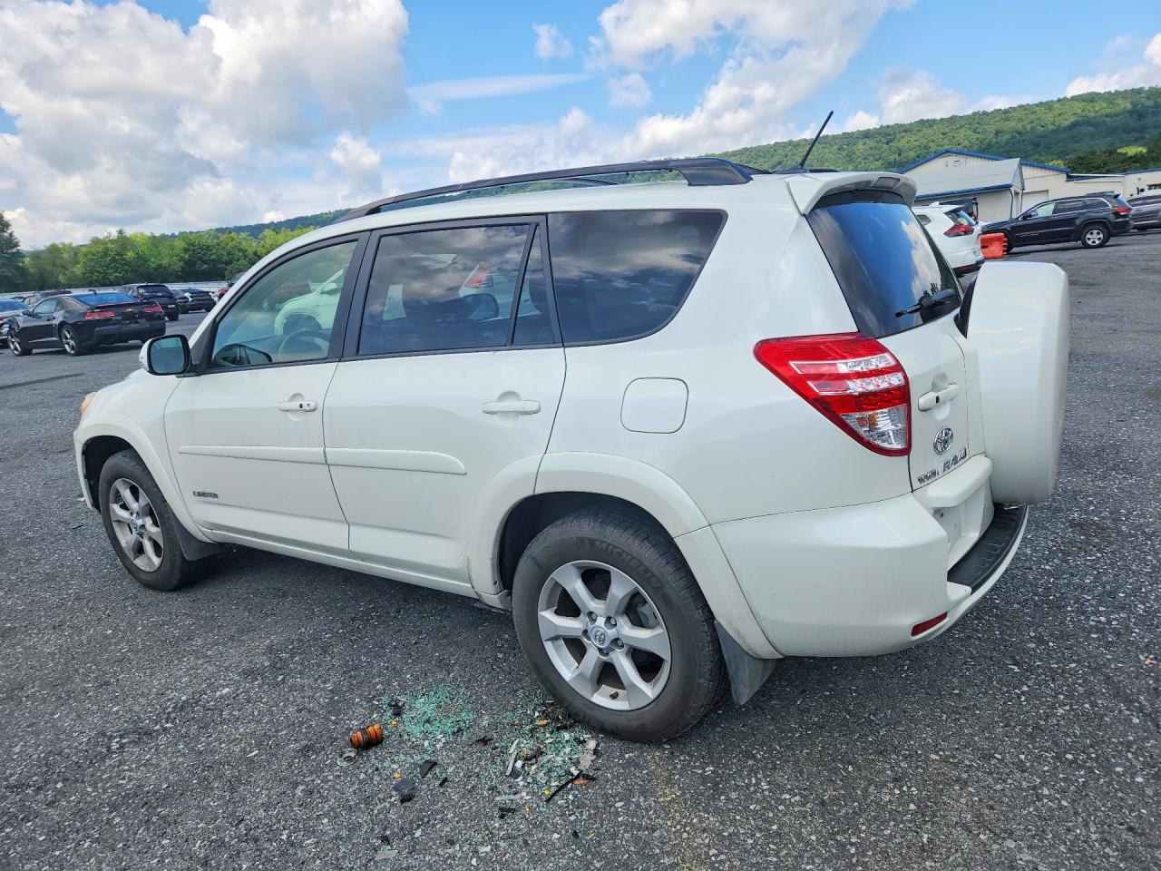 2010 Toyota Rav4 Limited Белый vin: JTMDF4DV3A5022396
