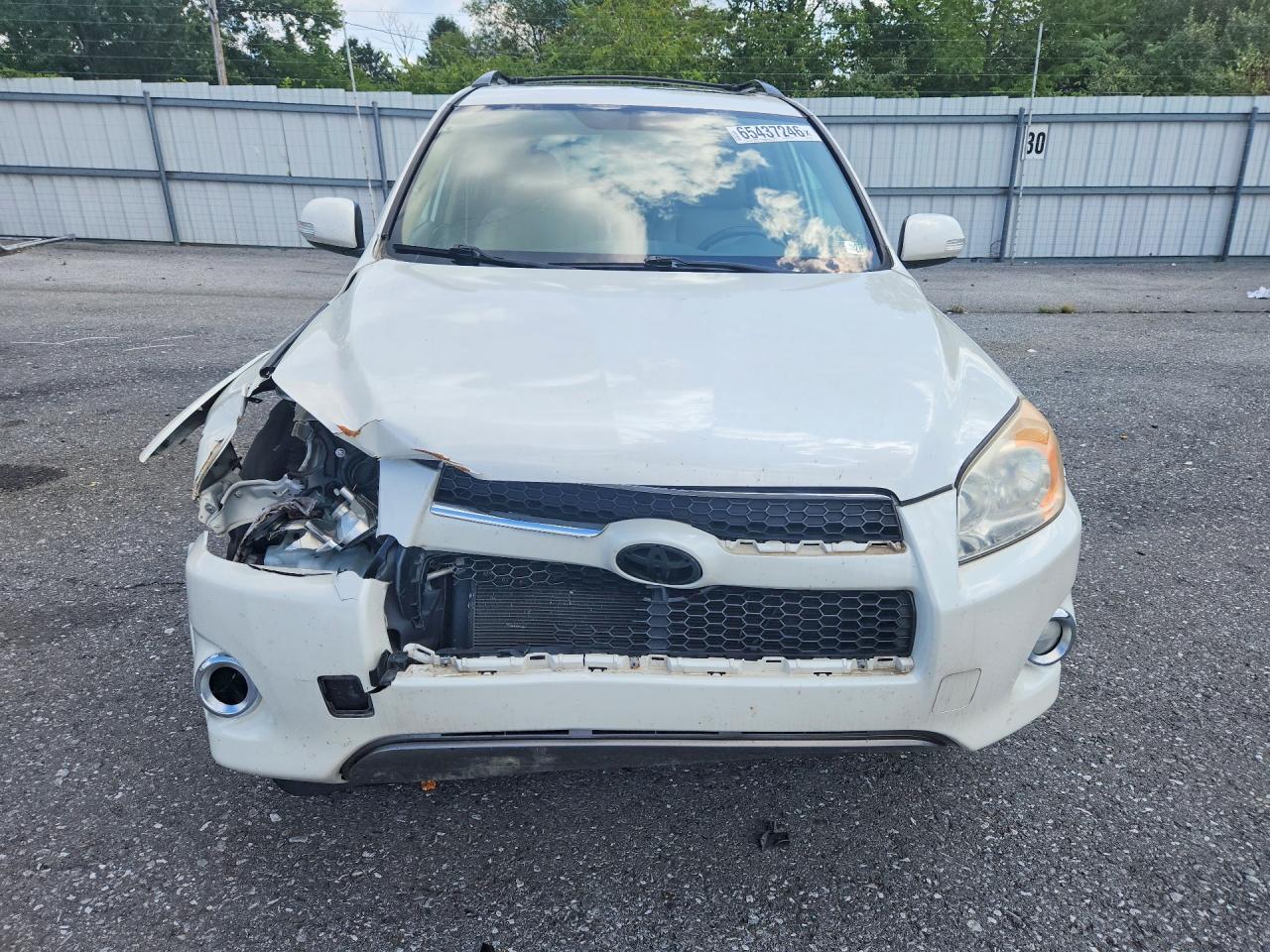 2010 Toyota Rav4 Limited Белый vin: JTMDF4DV3A5022396