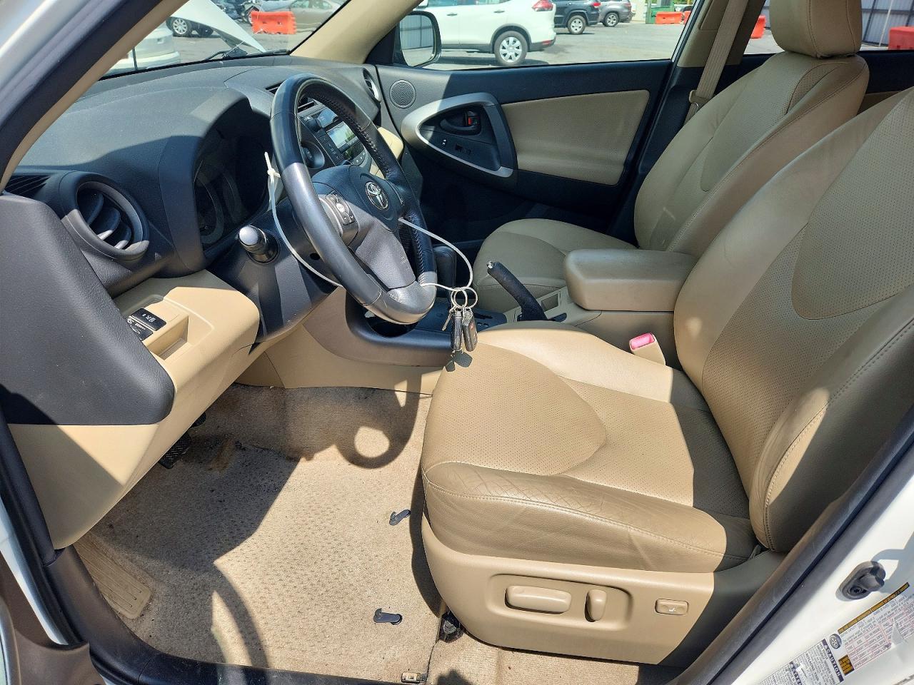 2010 Toyota Rav4 Limited Белый vin: JTMDF4DV3A5022396