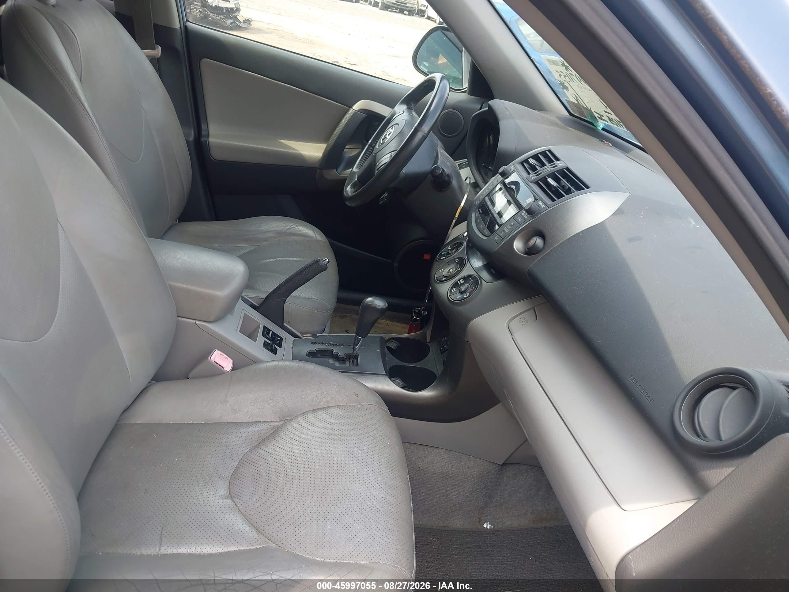 2010 Toyota Rav4 Limited Blue vin: JTMDF4DV5A5023226