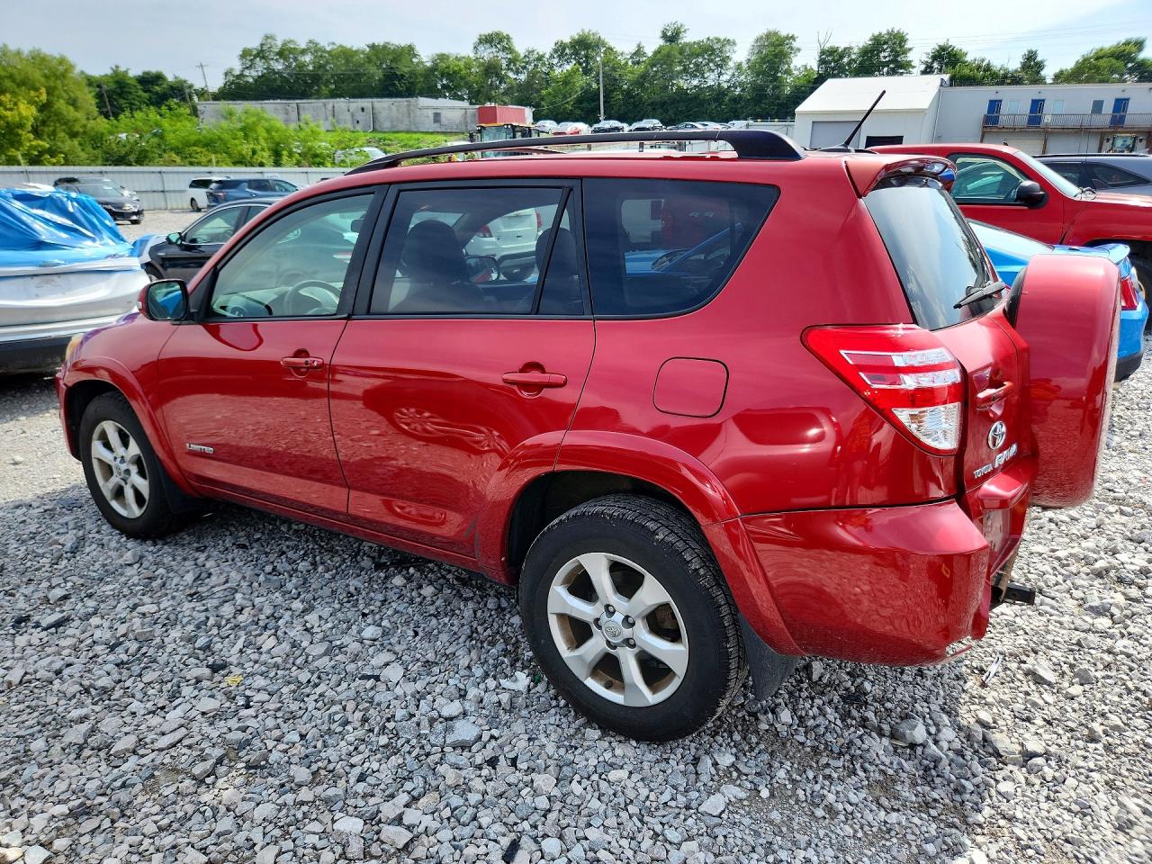 2010 Toyota Rav4 Limited Red vin: JTMDF4DV5A5026479
