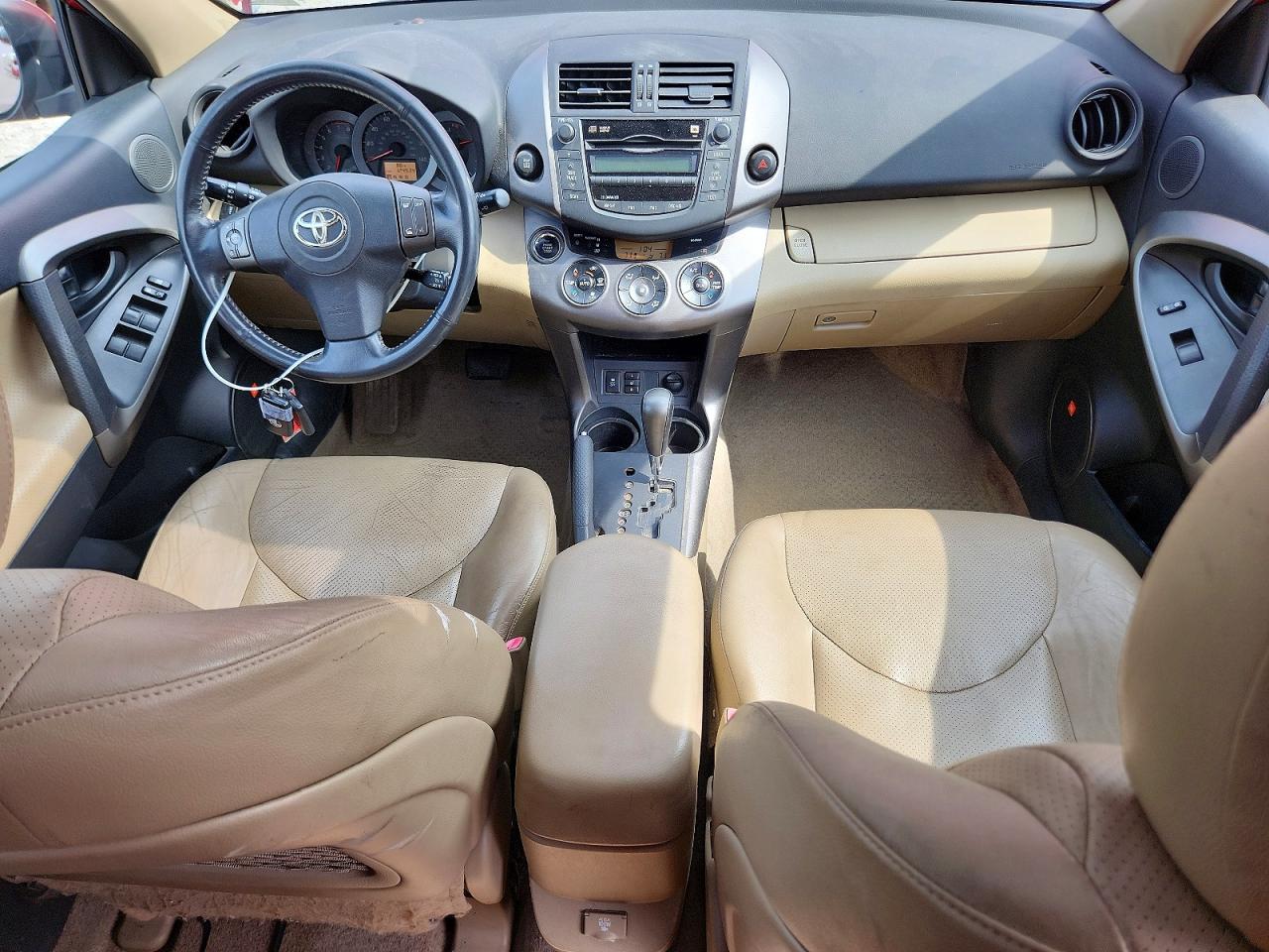 2010 Toyota Rav4 Limited Red vin: JTMDF4DV5A5026479