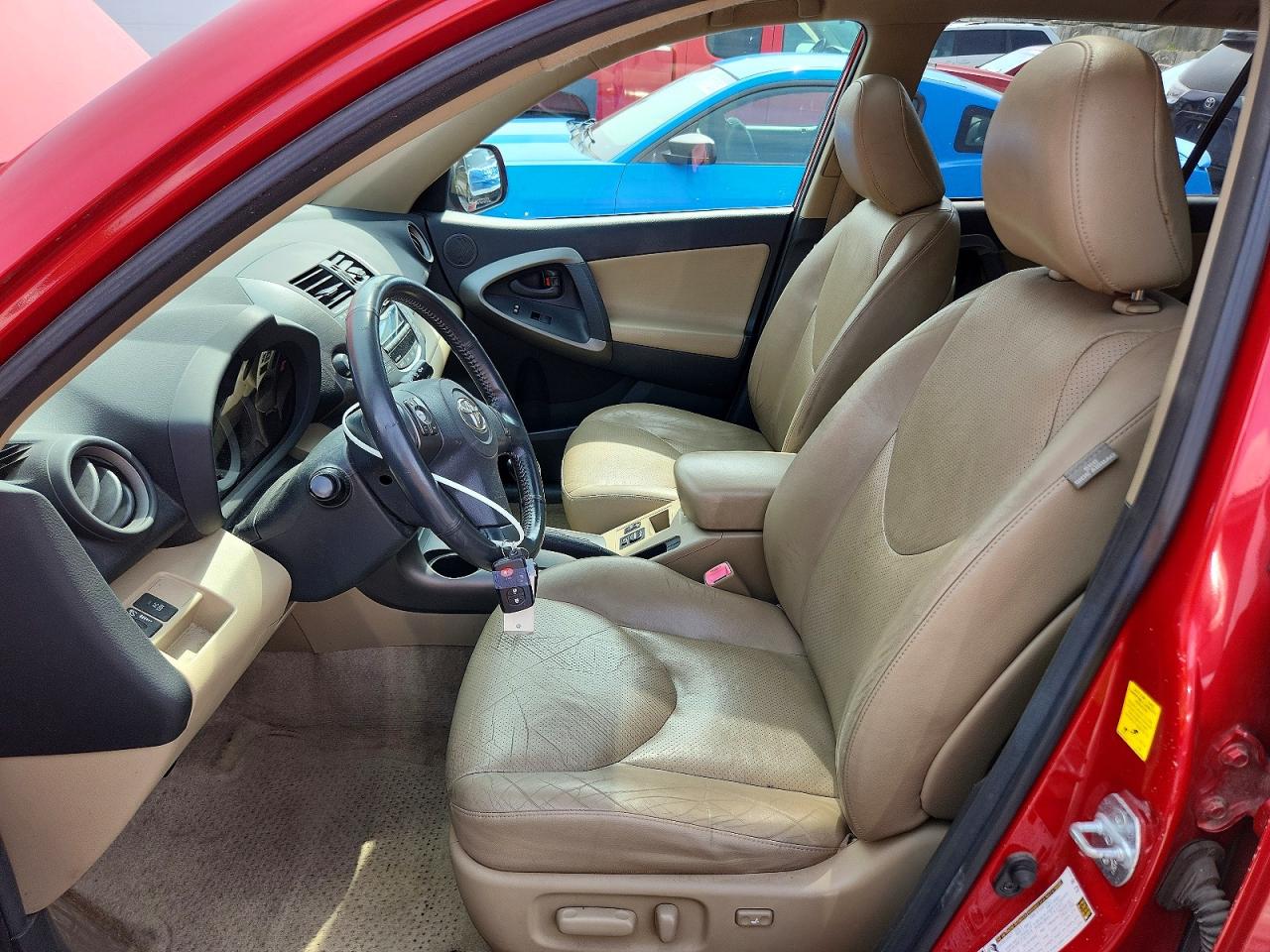 2010 Toyota Rav4 Limited Red vin: JTMDF4DV5A5026479