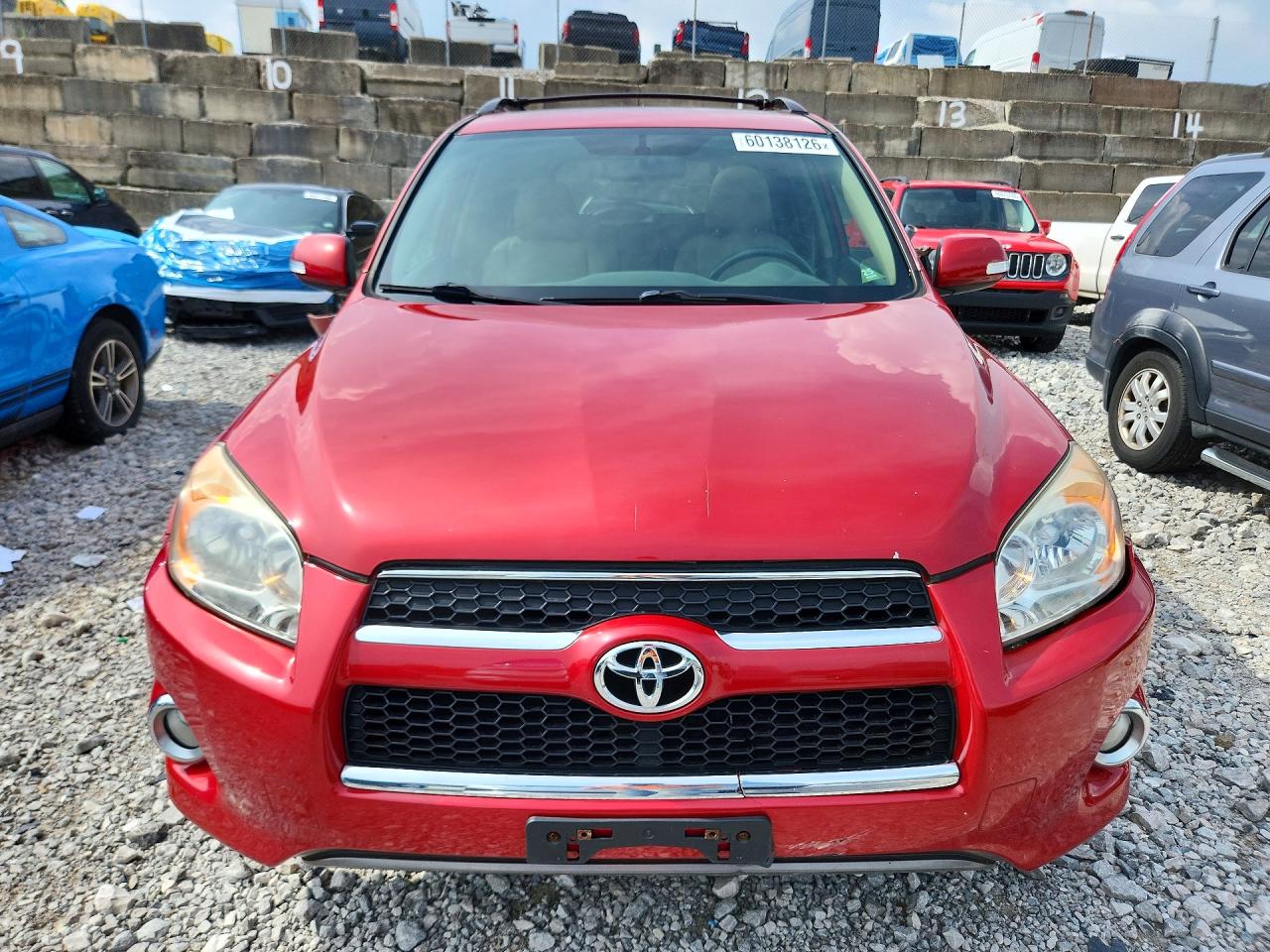 2010 Toyota Rav4 Limited Red vin: JTMDF4DV5A5026479