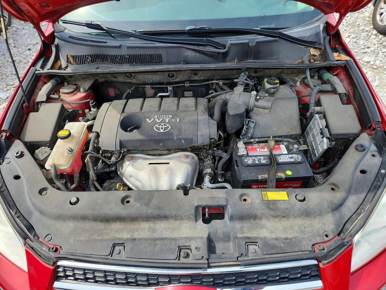 2010 Toyota Rav4 Limited Red vin: JTMDF4DV5A5026479