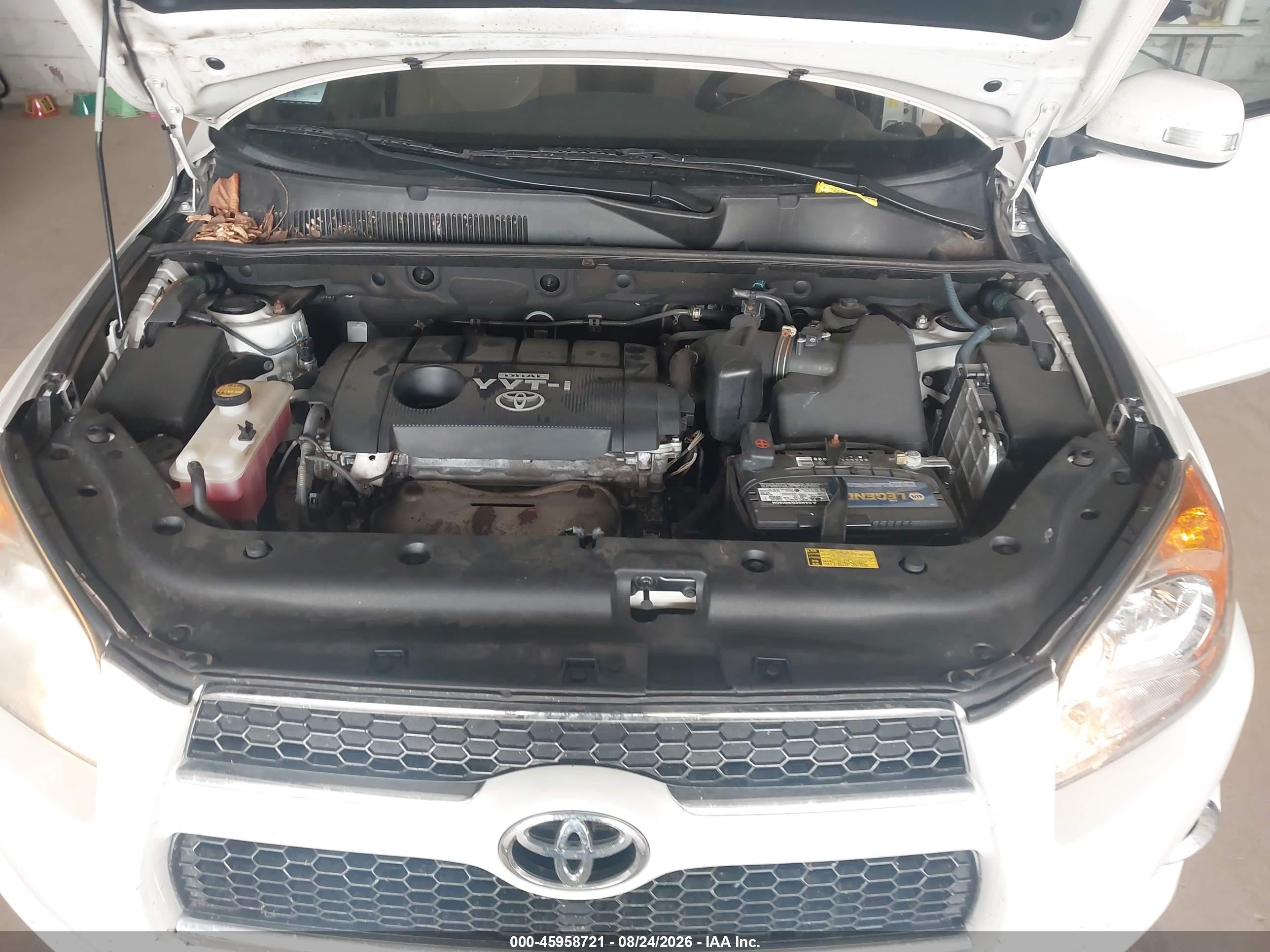 2010 Toyota Rav4 Limited White vin: JTMDF4DV6A5020982