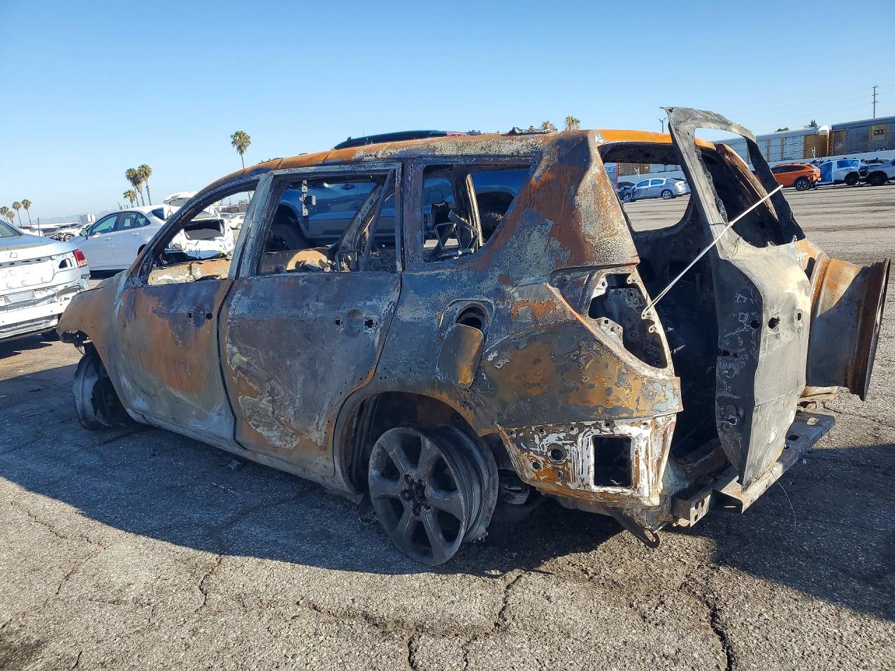 2010 Toyota Rav4 Limited Burn vin: JTMDF4DV6A5024479