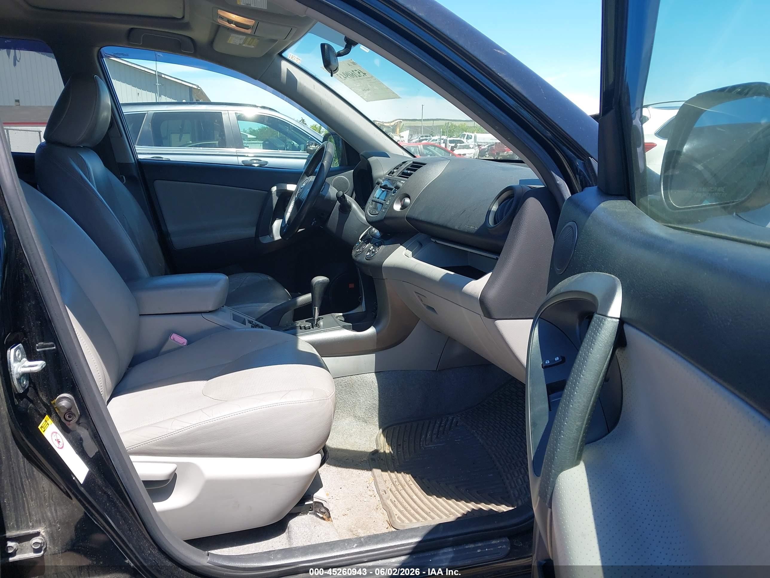 2010 Toyota Rav4 Limited Black vin: JTMDF4DV6AD029137