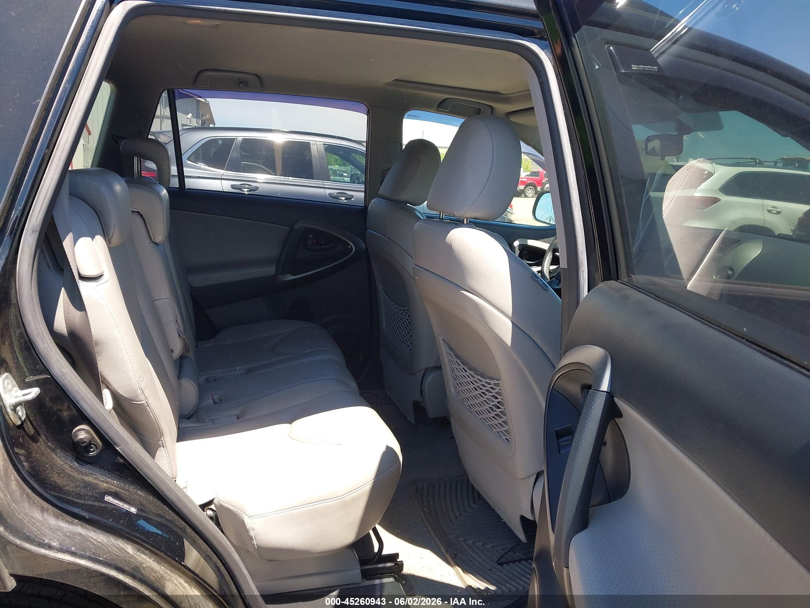 2010 Toyota Rav4 Limited Black vin: JTMDF4DV6AD029137