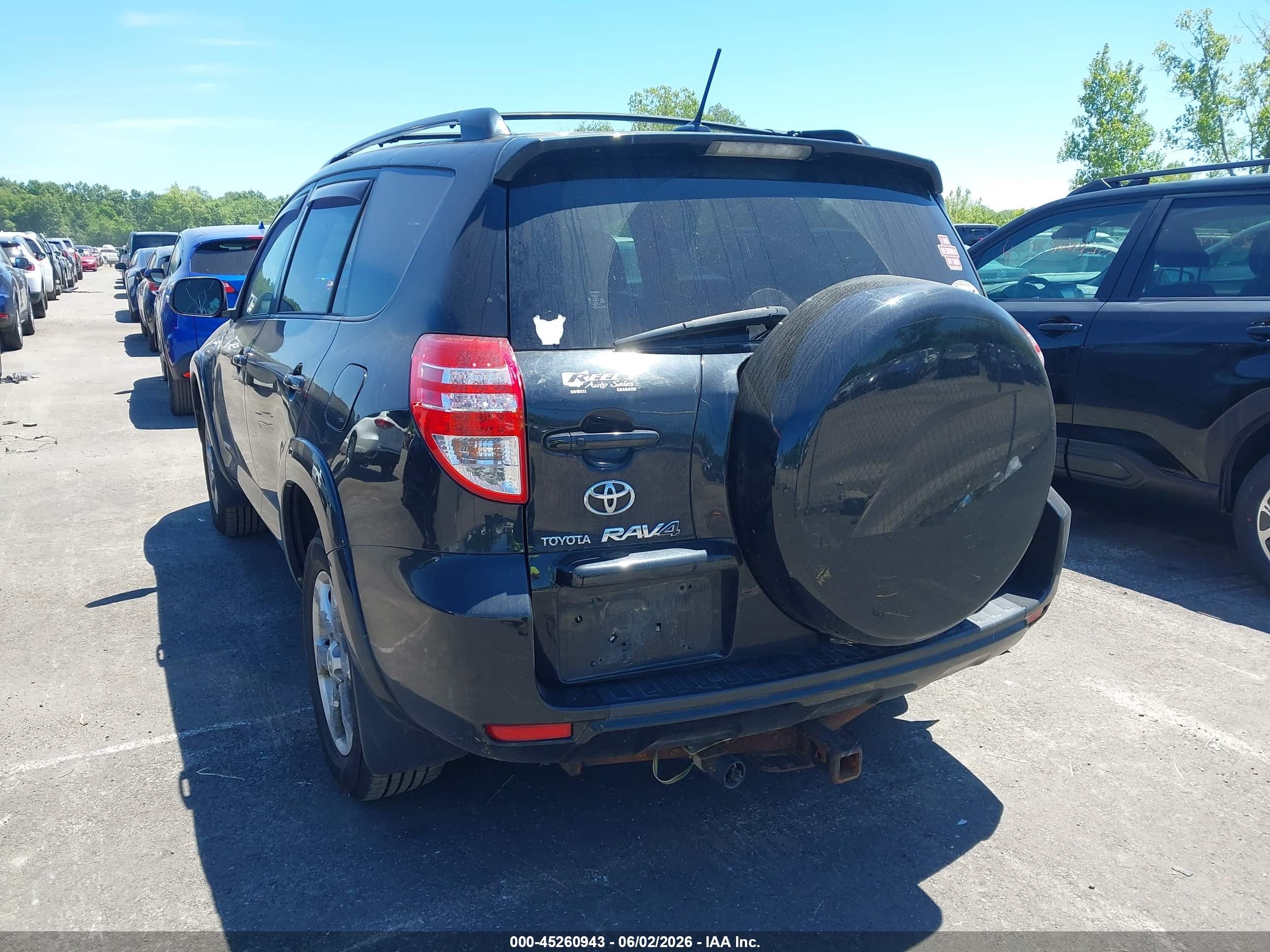 2010 Toyota Rav4 Limited Black vin: JTMDF4DV6AD029137