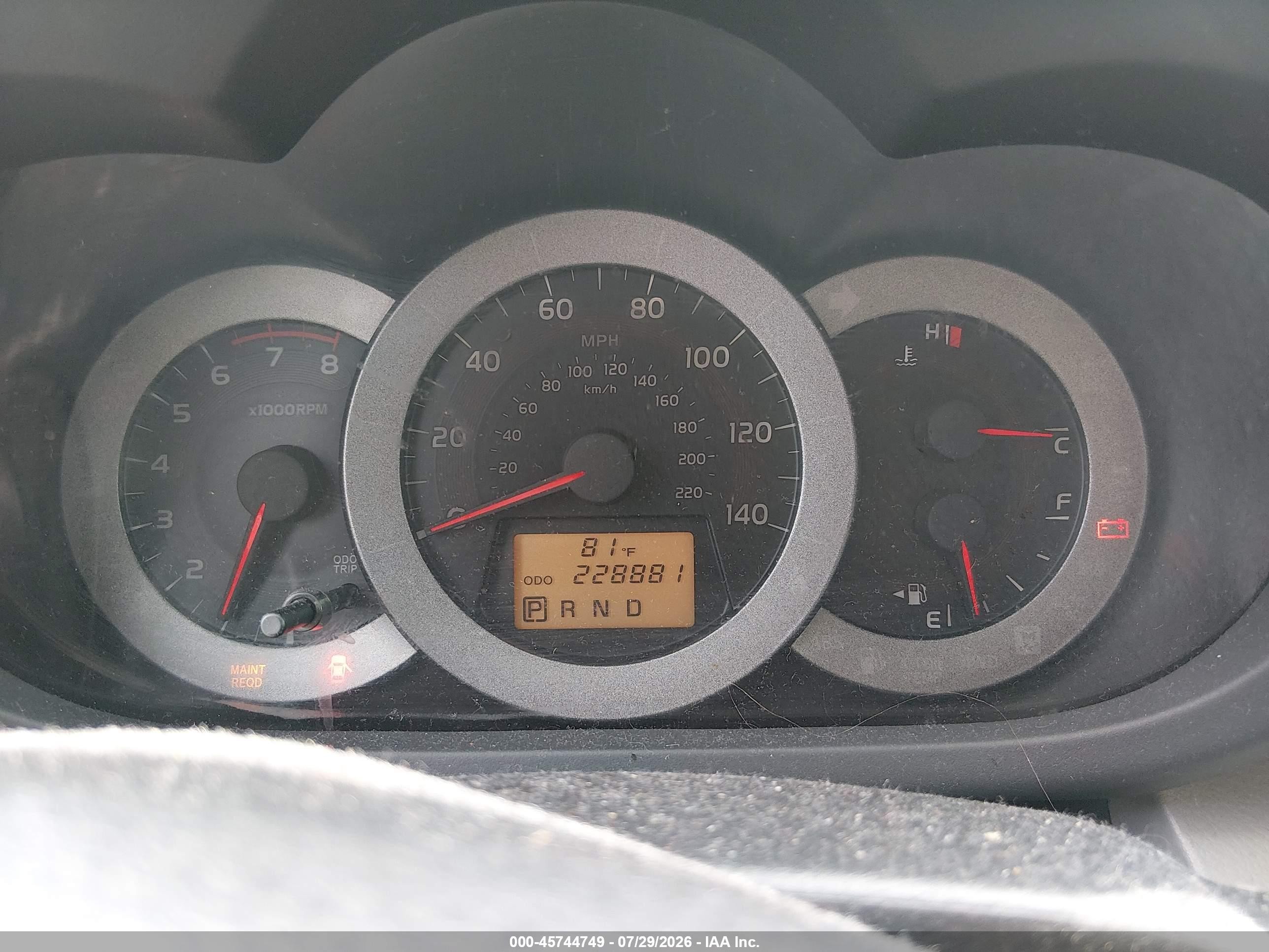 2010 Toyota Rav4 Limited Blue vin: JTMDF4DV7A5032932