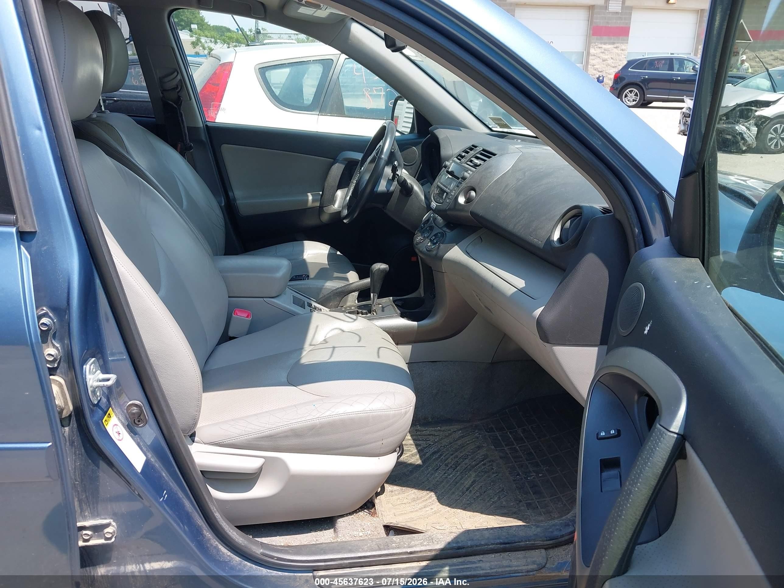 2010 Toyota Rav4 Limited Синий vin: JTMDF4DV8A5029795
