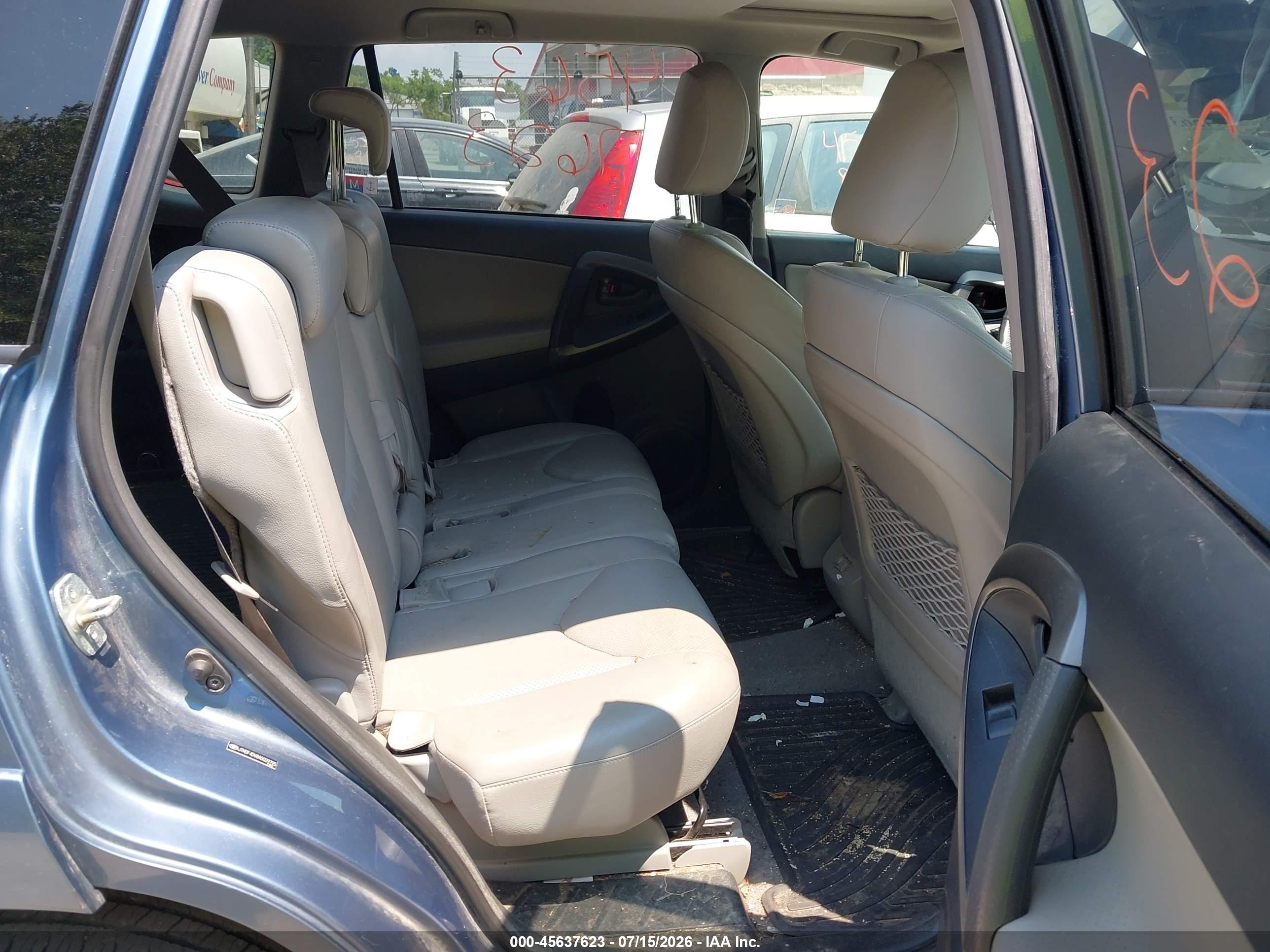 2010 Toyota Rav4 Limited Синий vin: JTMDF4DV8A5029795