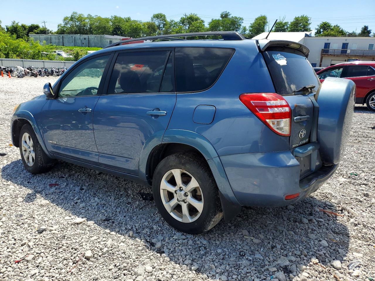 2010 Toyota Rav4 Limited Blue vin: JTMDF4DV8AD035764