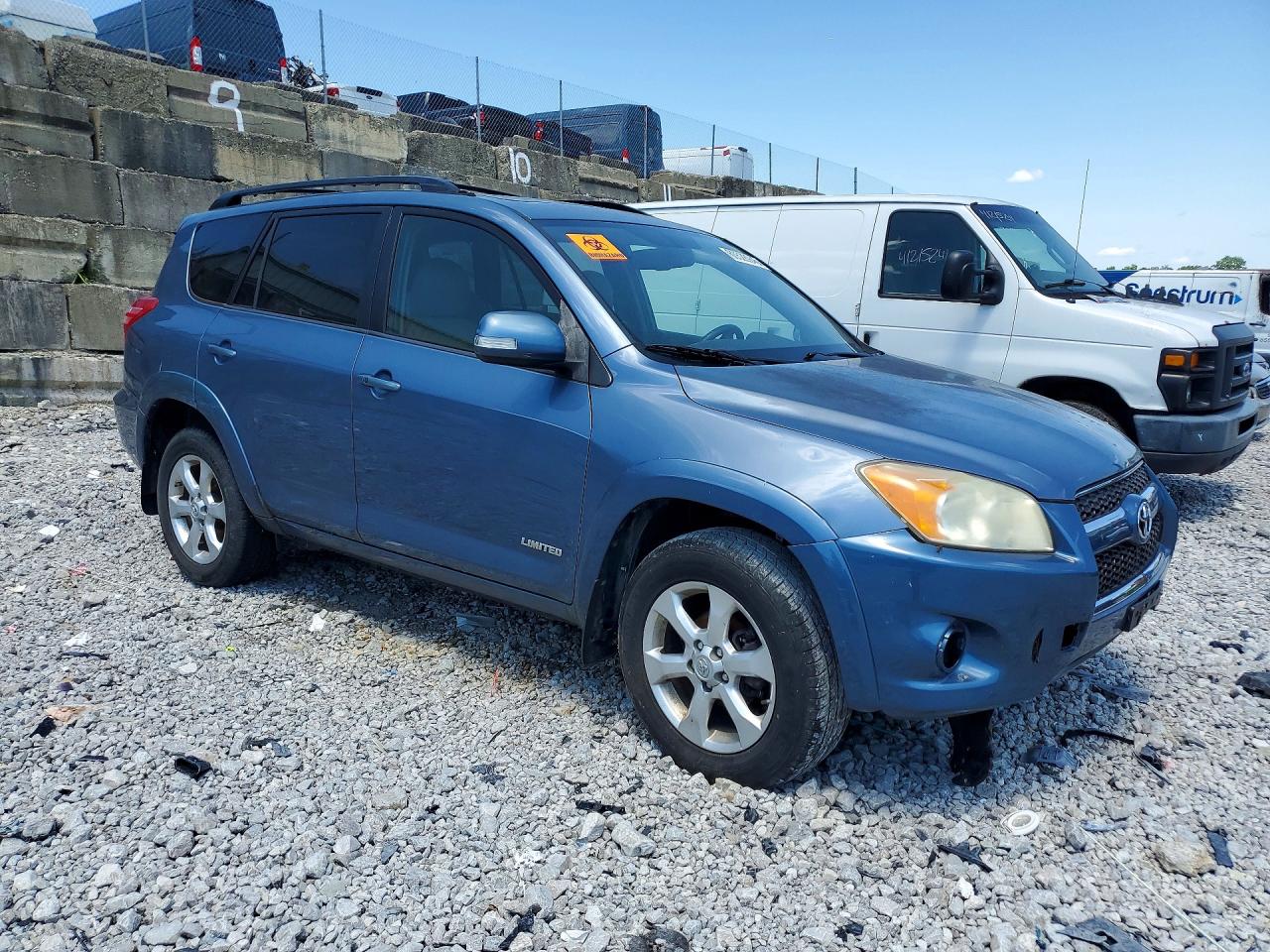 2010 Toyota Rav4 Limited Blue vin: JTMDF4DV8AD035764