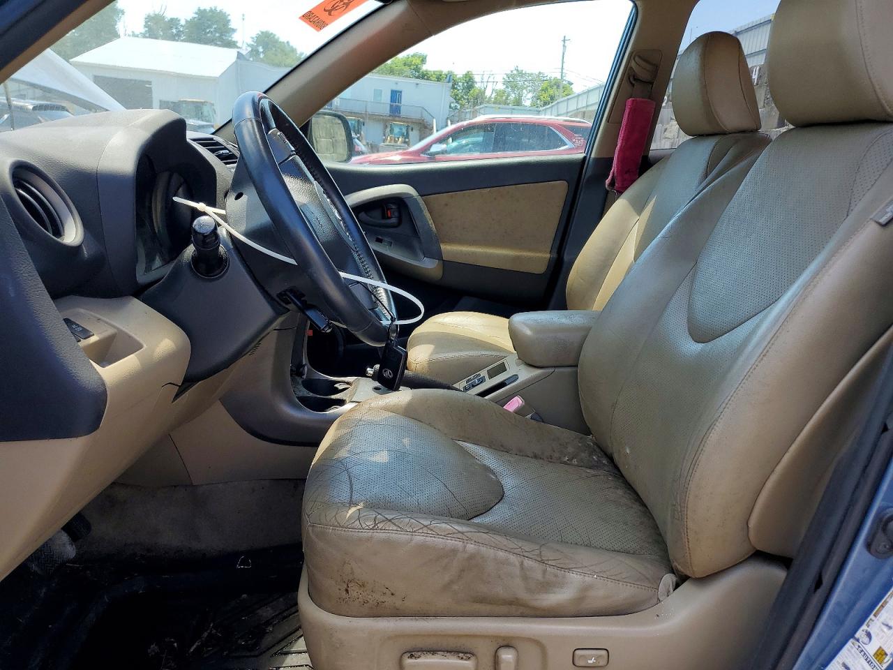 2010 Toyota Rav4 Limited Blue vin: JTMDF4DV8AD035764