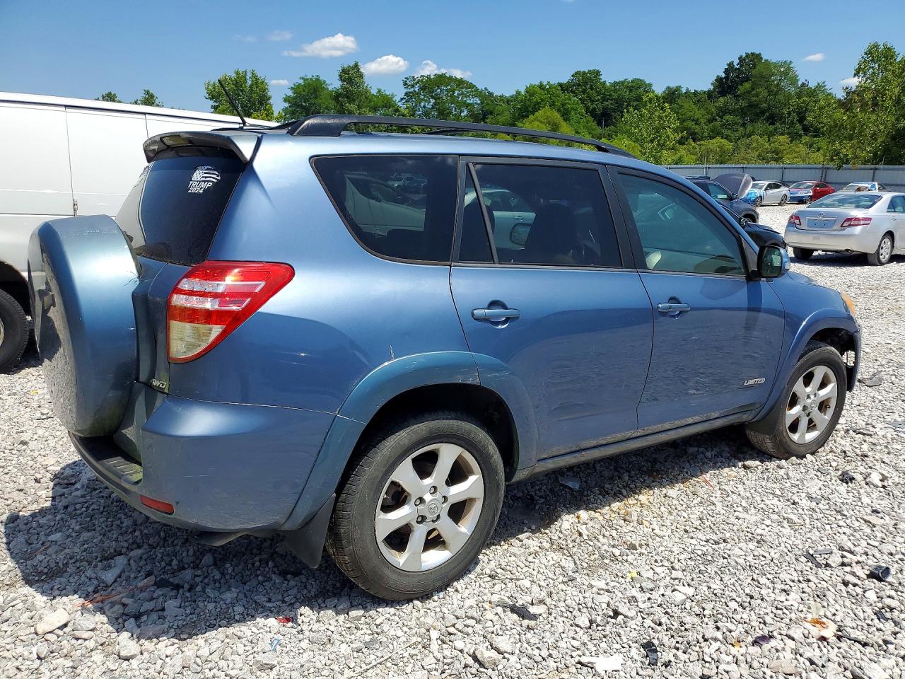 2010 Toyota Rav4 Limited Blue vin: JTMDF4DV8AD035764