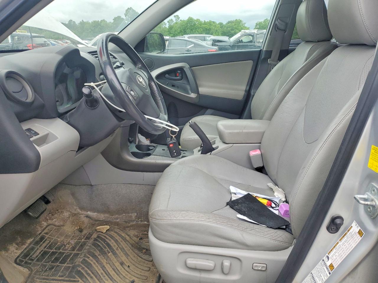 2010 Toyota Rav4 Limited Silver vin: JTMDF4DV9AD028161
