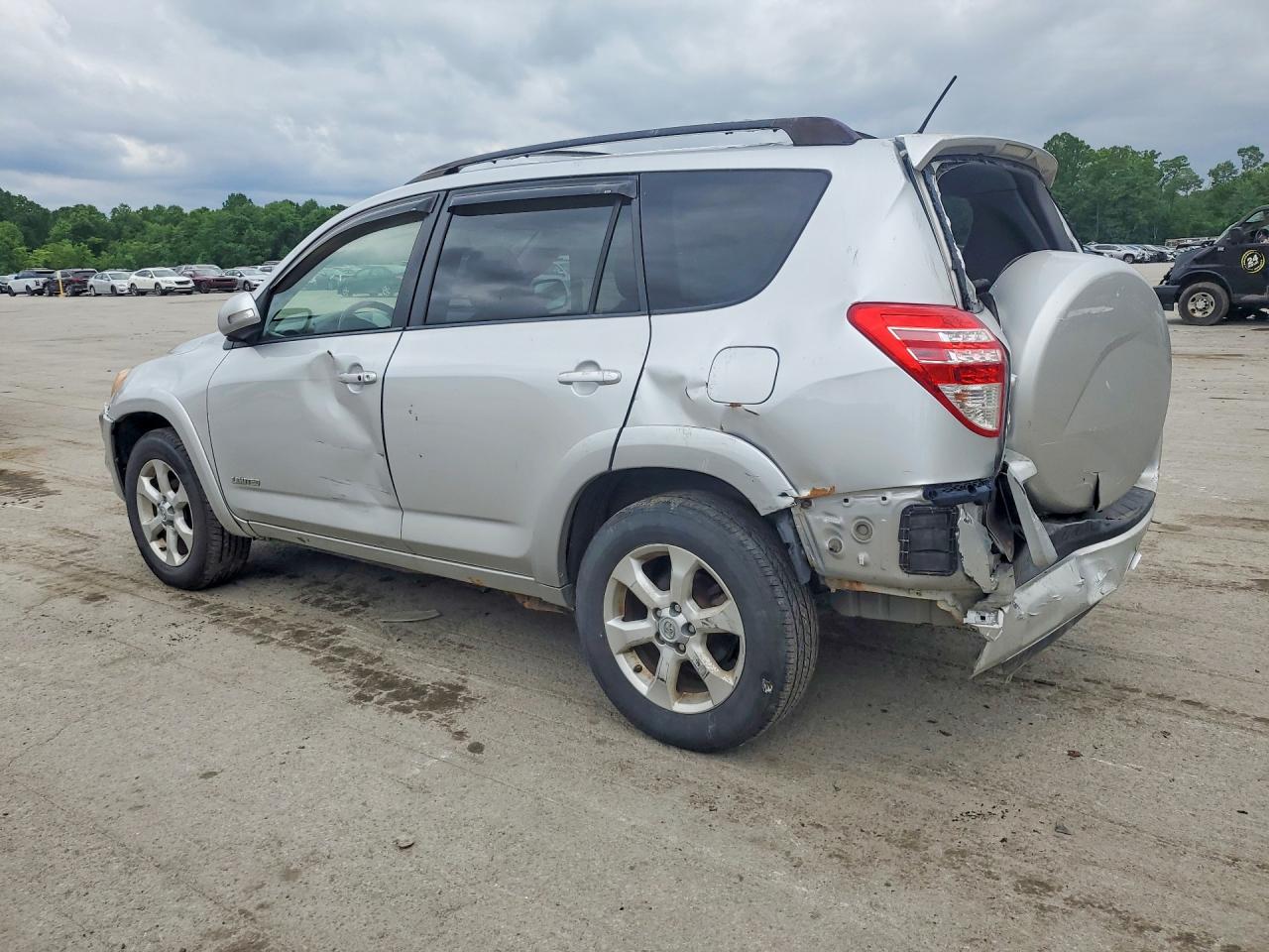 2010 Toyota Rav4 Limited Silver vin: JTMDF4DV9AD028161