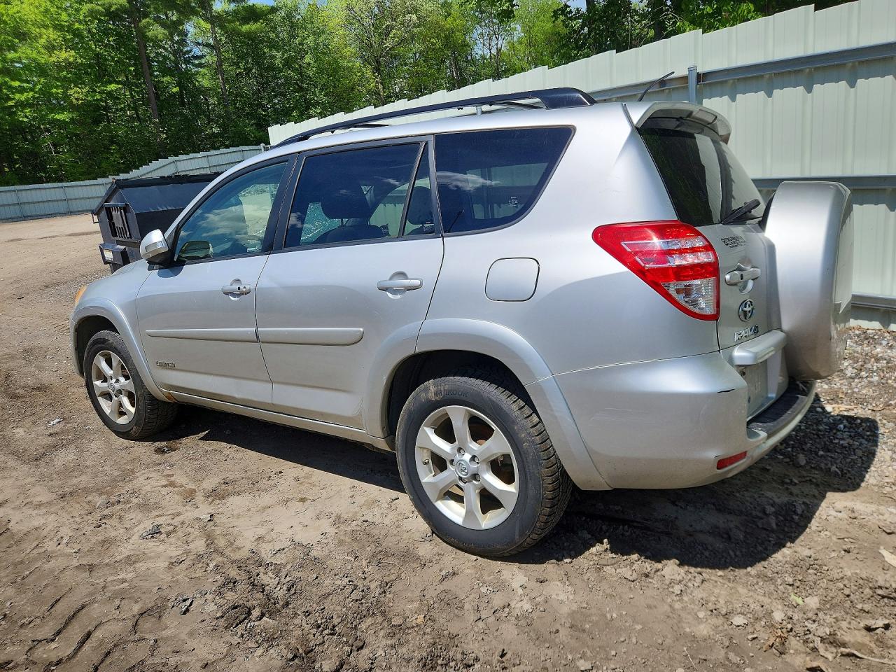 2012 Toyota Rav4 Limited Серебряный vin: JTMDF4DV9CD043343