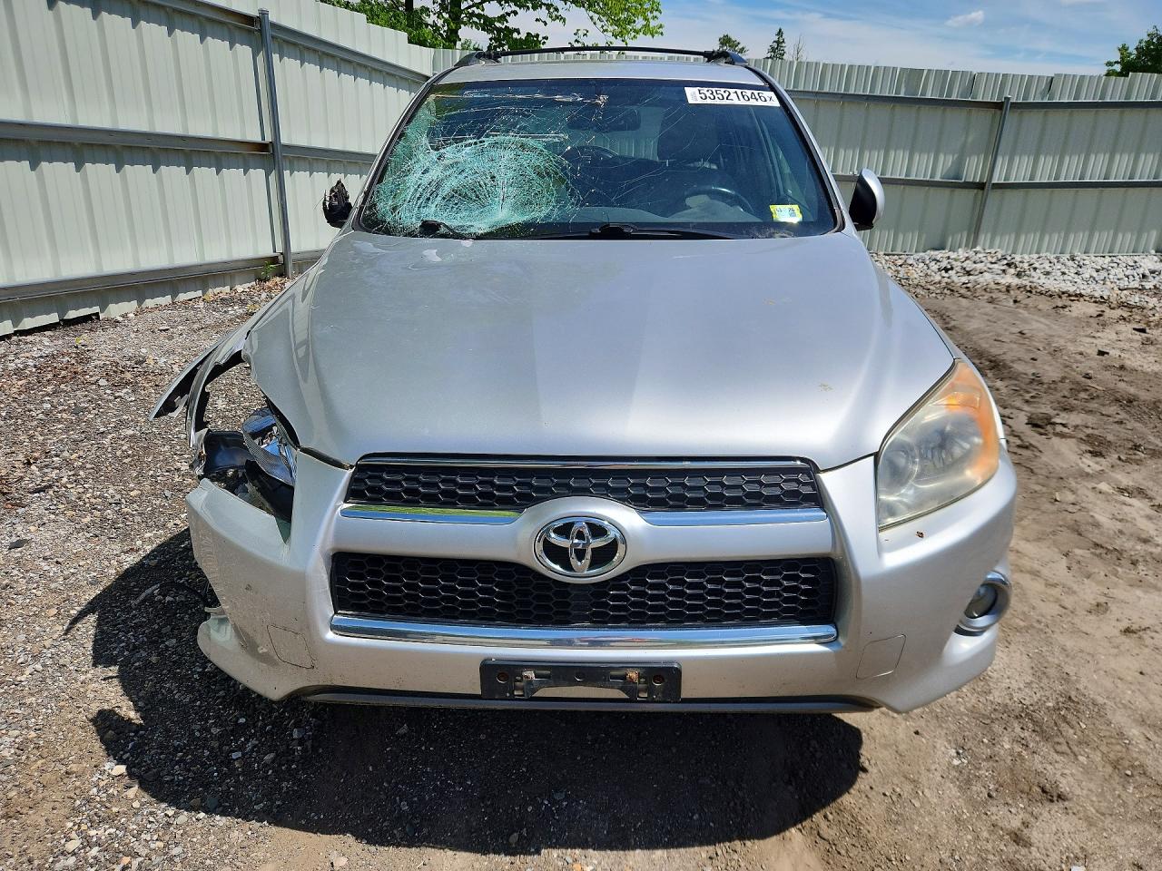 2012 Toyota Rav4 Limited Серебряный vin: JTMDF4DV9CD043343