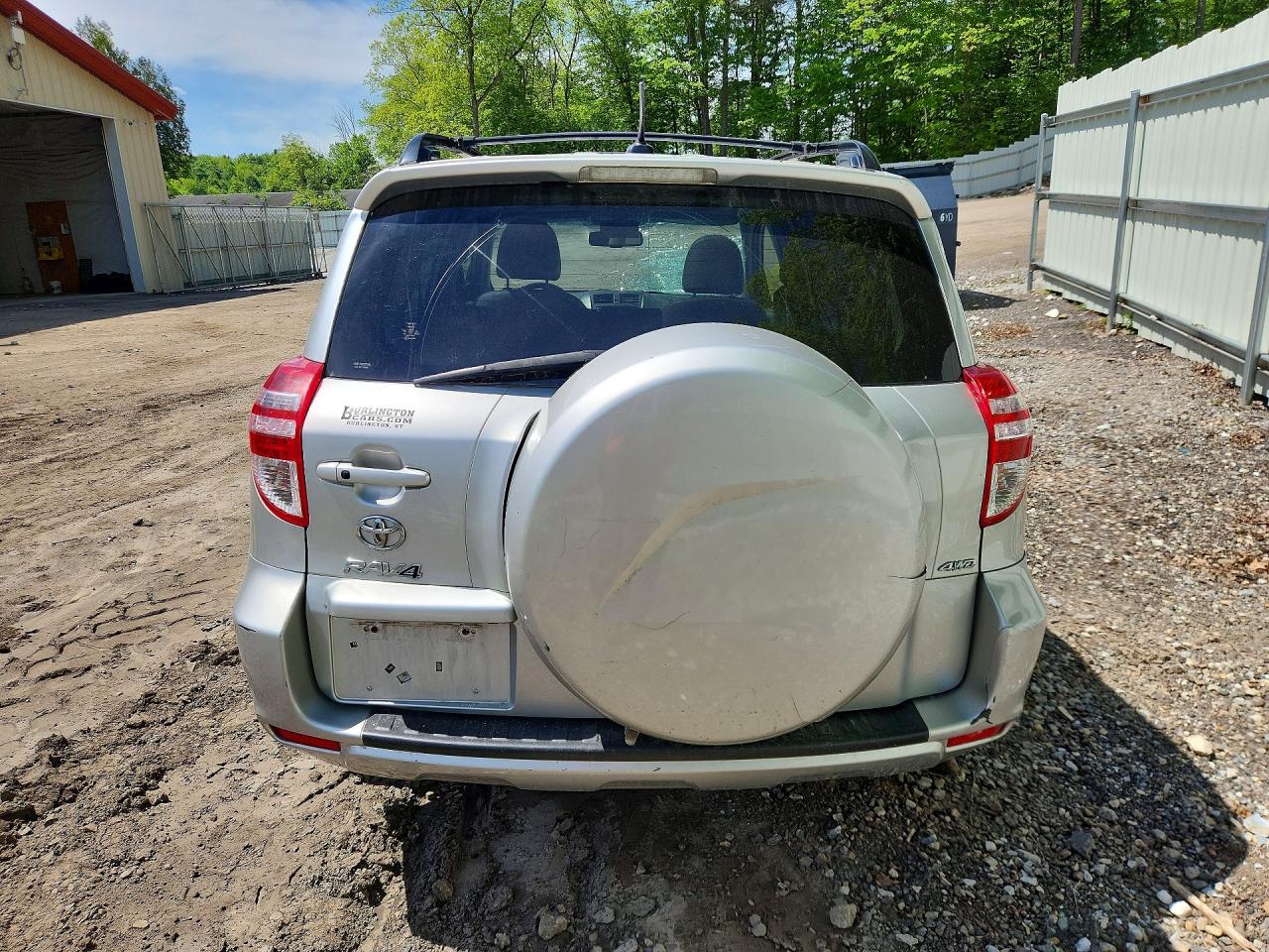 2012 Toyota Rav4 Limited Серебряный vin: JTMDF4DV9CD043343