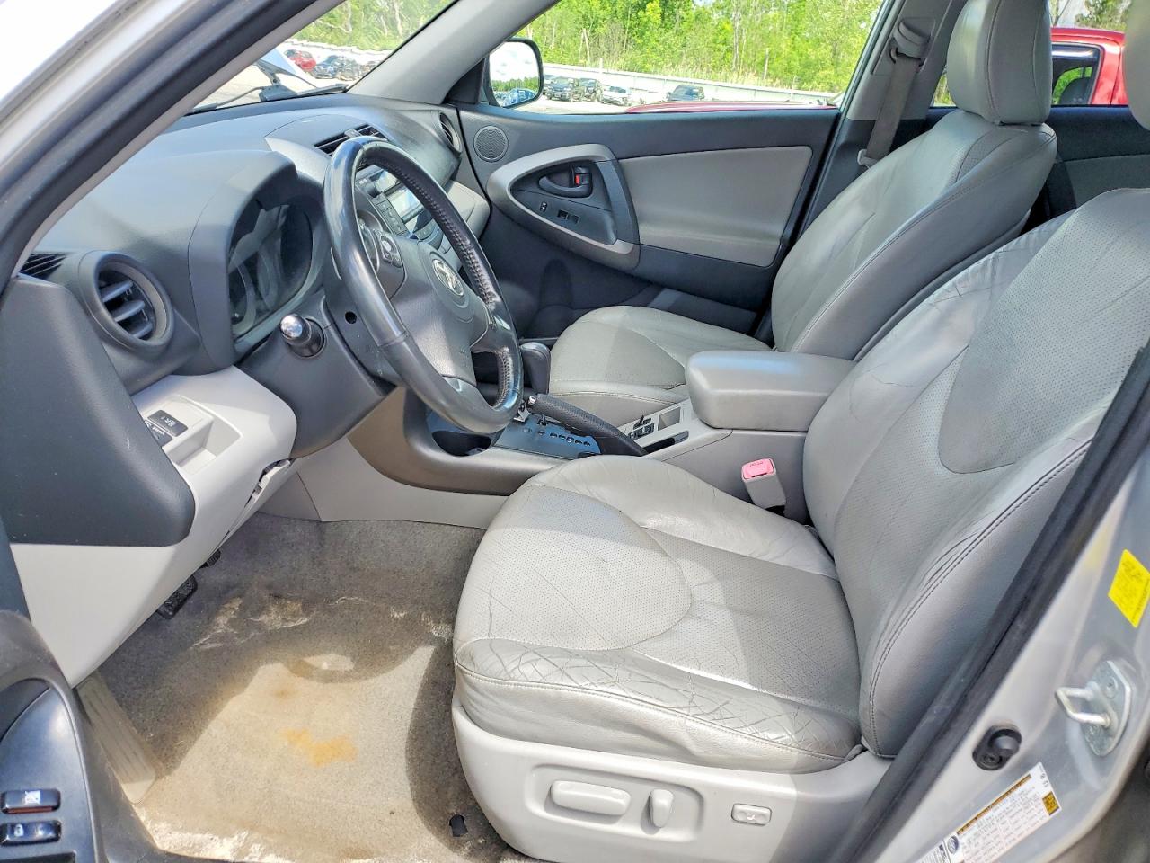 2010 Toyota Rav4 Limited Silver vin: JTMDF4DVXAD038603