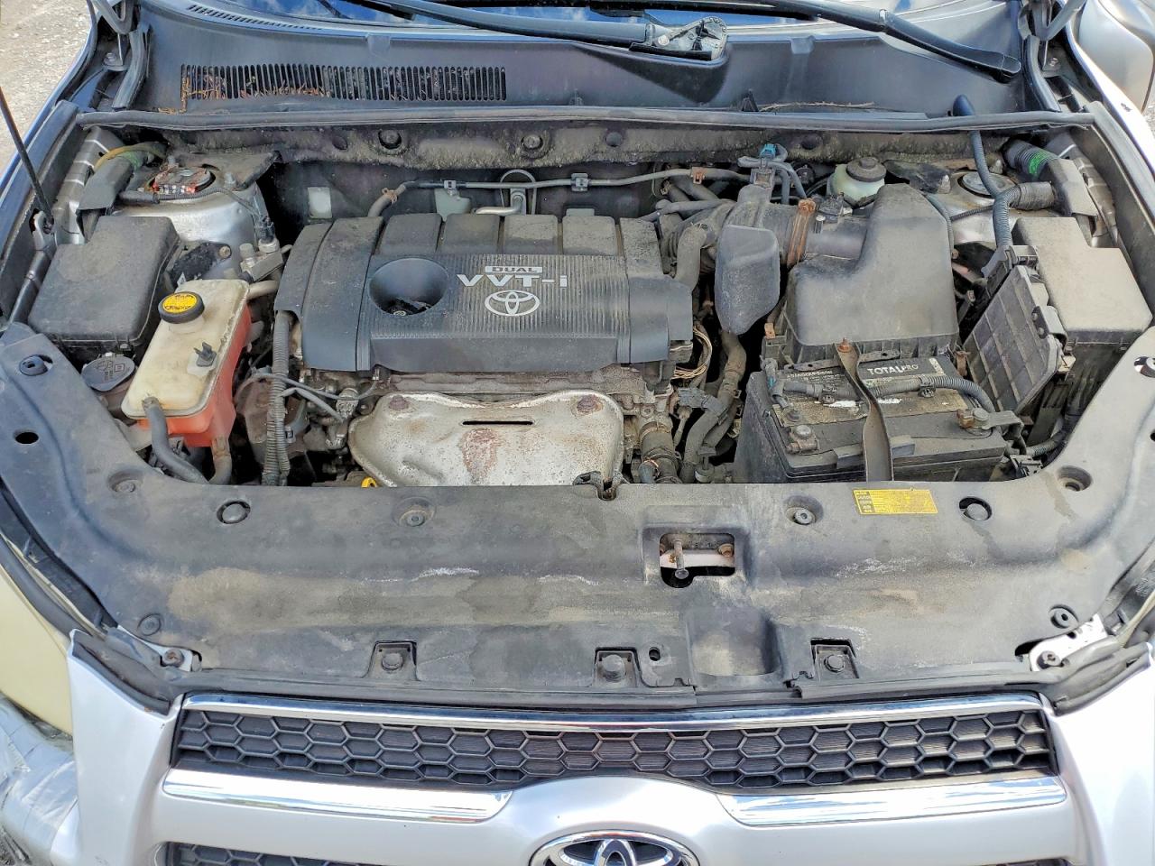 2010 Toyota Rav4 Limited Silver vin: JTMDF4DVXAD038603
