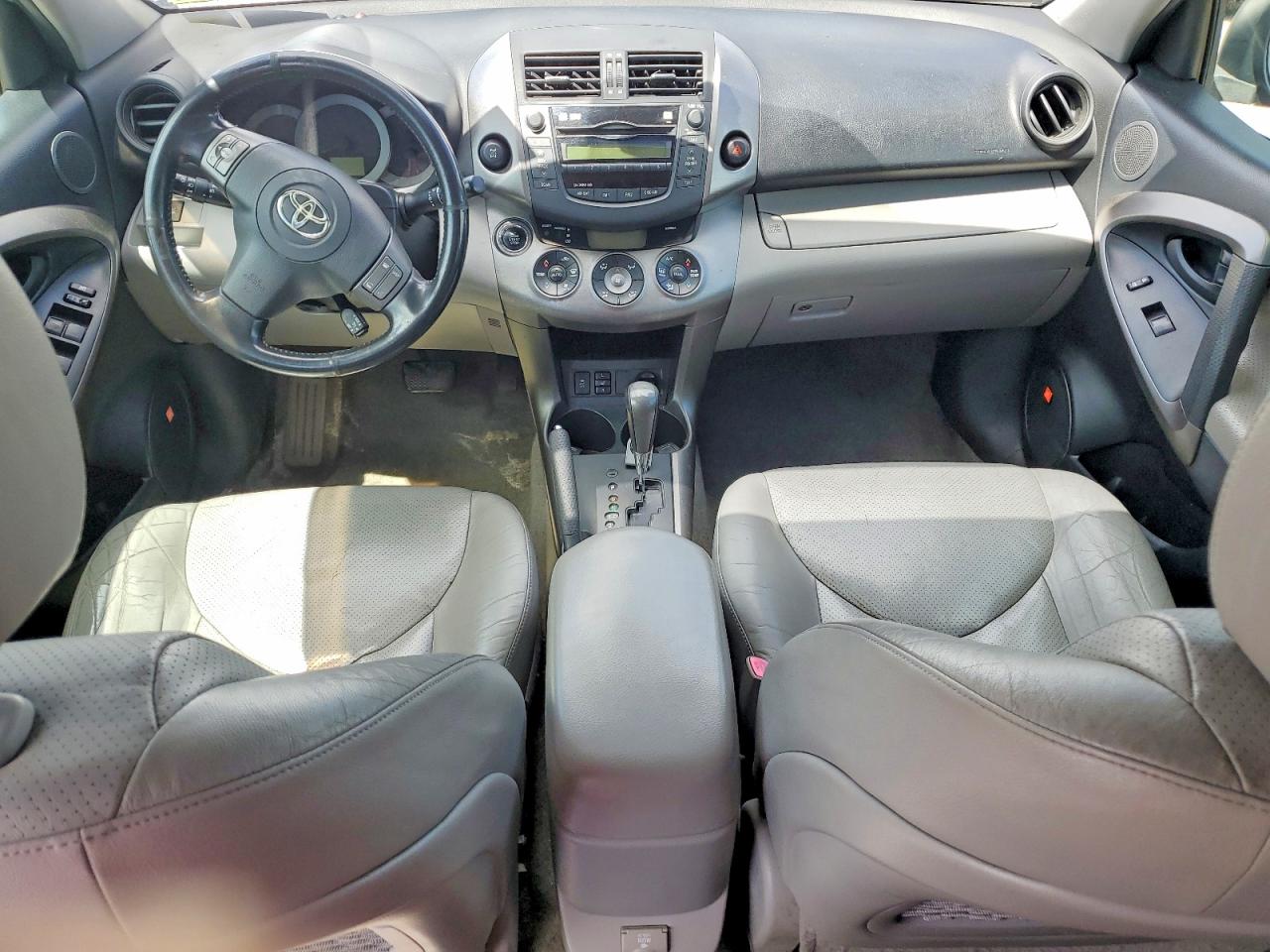 2010 Toyota Rav4 Limited Silver vin: JTMDF4DVXAD038603
