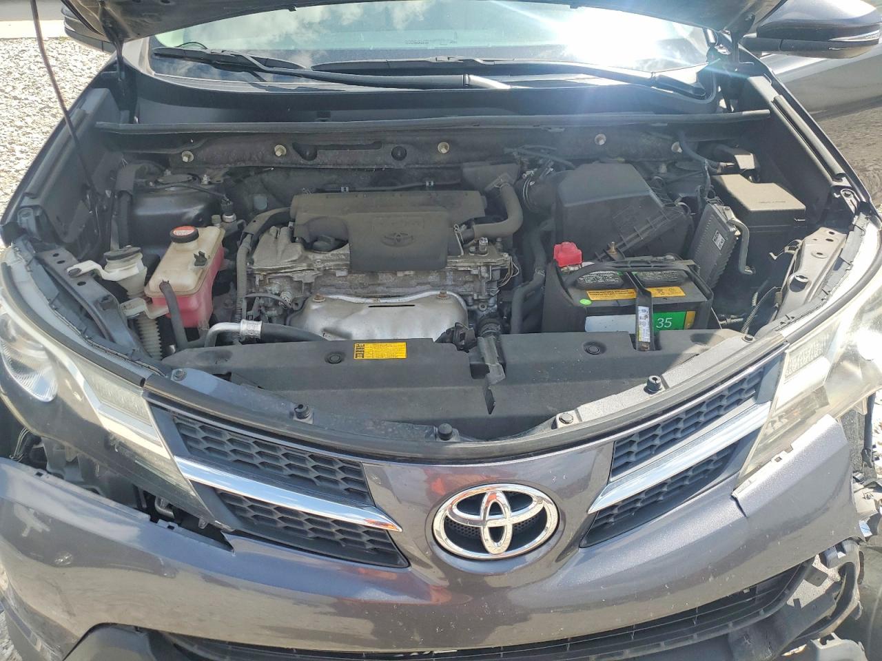 2014 Toyota Rav4 Limited Blue vin: JTMDFREV0EJ010473