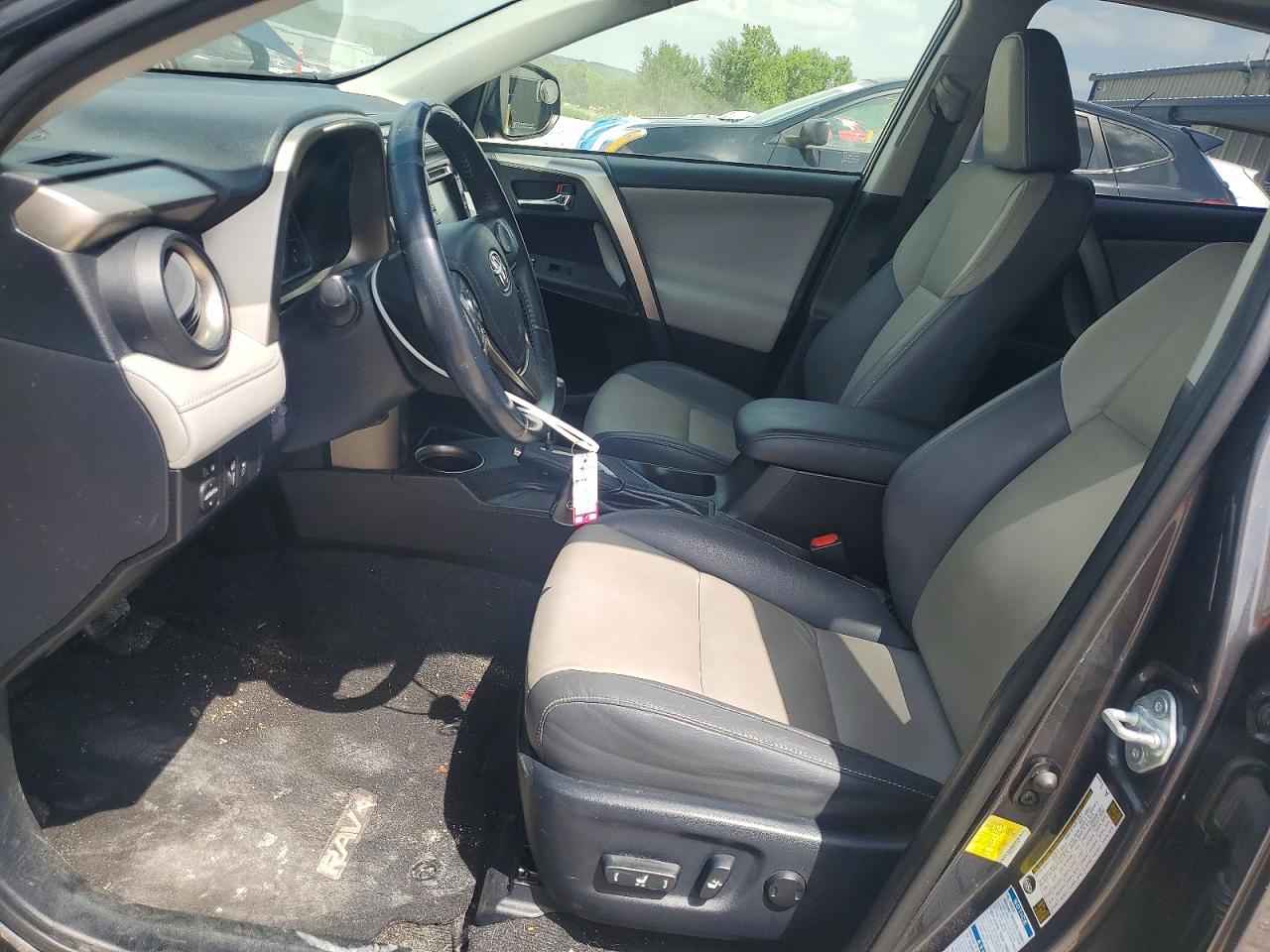 2014 Toyota Rav4 Limited Blue vin: JTMDFREV0EJ010473