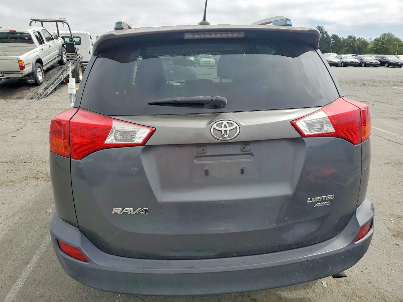 2015 Toyota Rav4 Limited Gray vin: JTMDFREV0FD136994