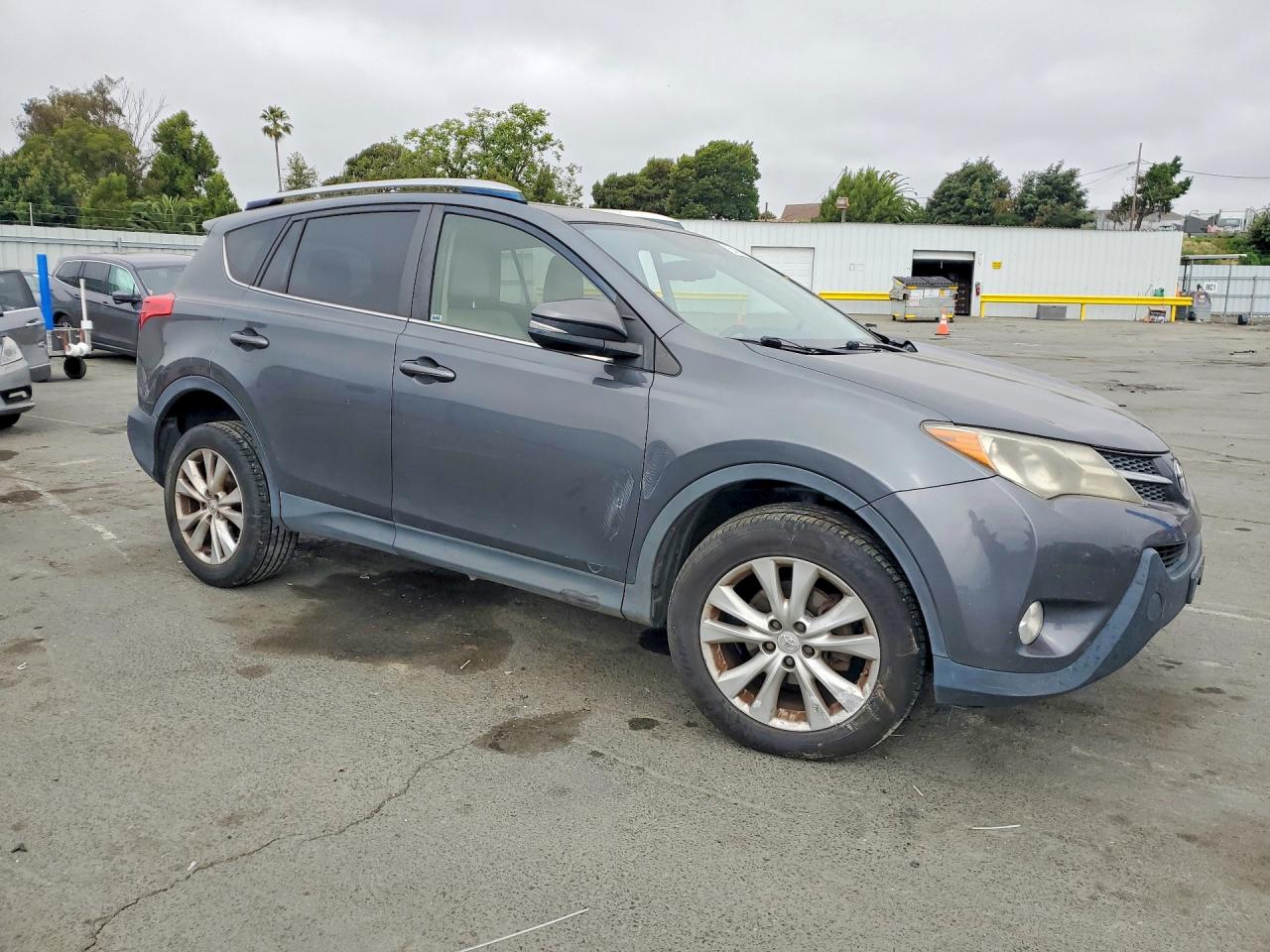 2015 Toyota Rav4 Limited Gray vin: JTMDFREV0FD136994