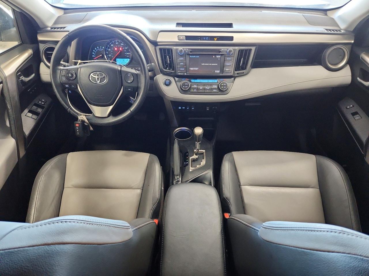 2015 Toyota Rav4 Limited White vin: JTMDFREV0FD163645