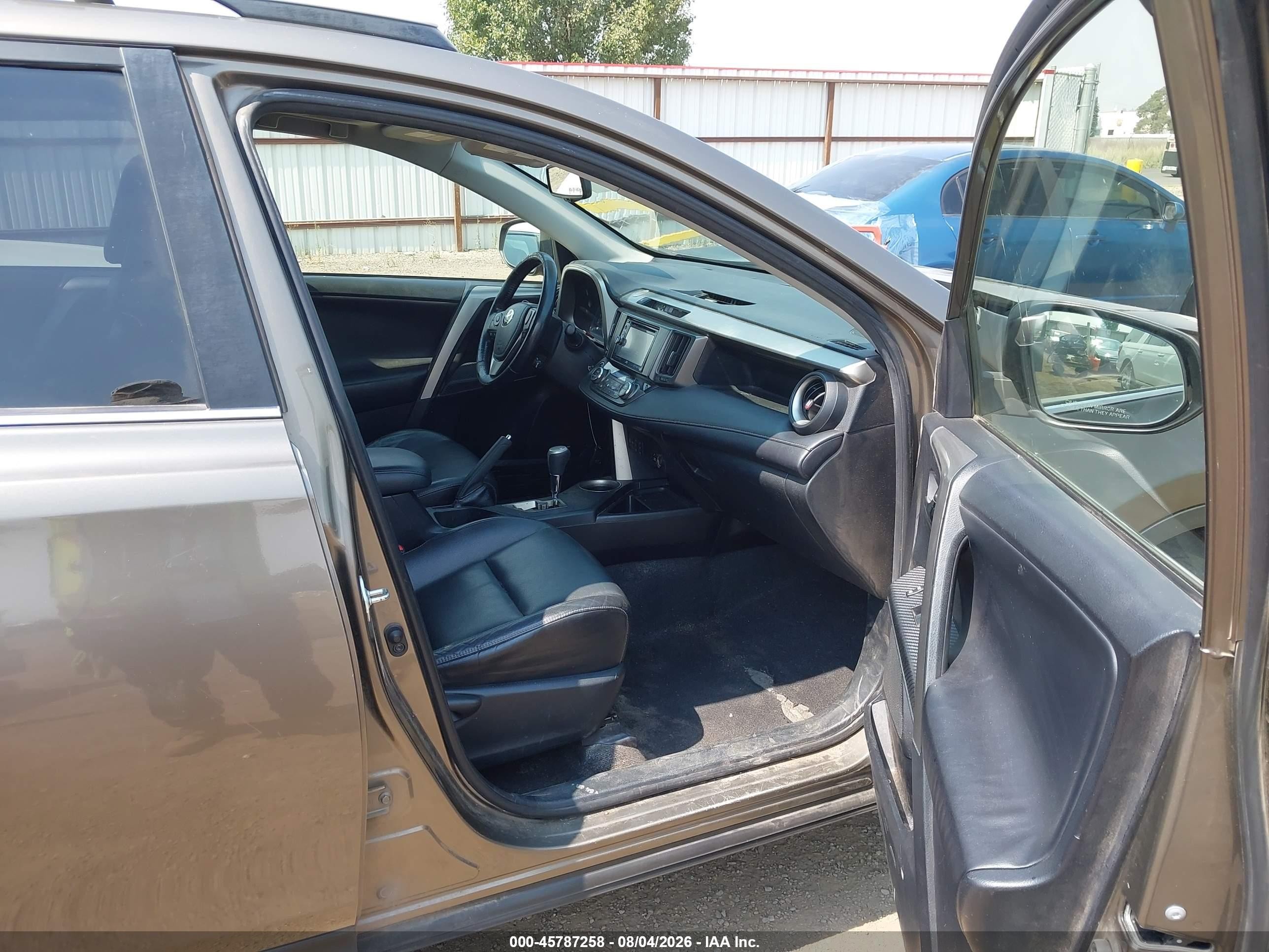 2013 Toyota Rav4 Limited Gray vin: JTMDFREV1D5022025