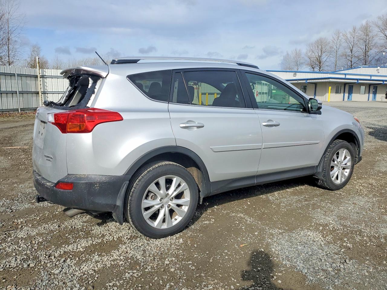 2013 Toyota Rav4 Limited Серебряный vin: JTMDFREV2D5010241