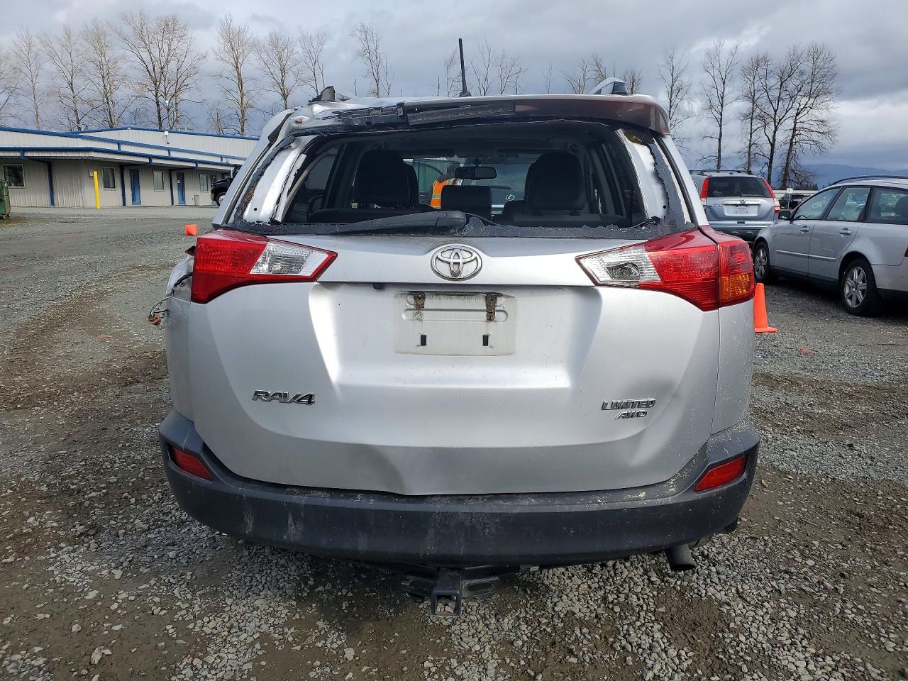 2013 Toyota Rav4 Limited Серебряный vin: JTMDFREV2D5010241