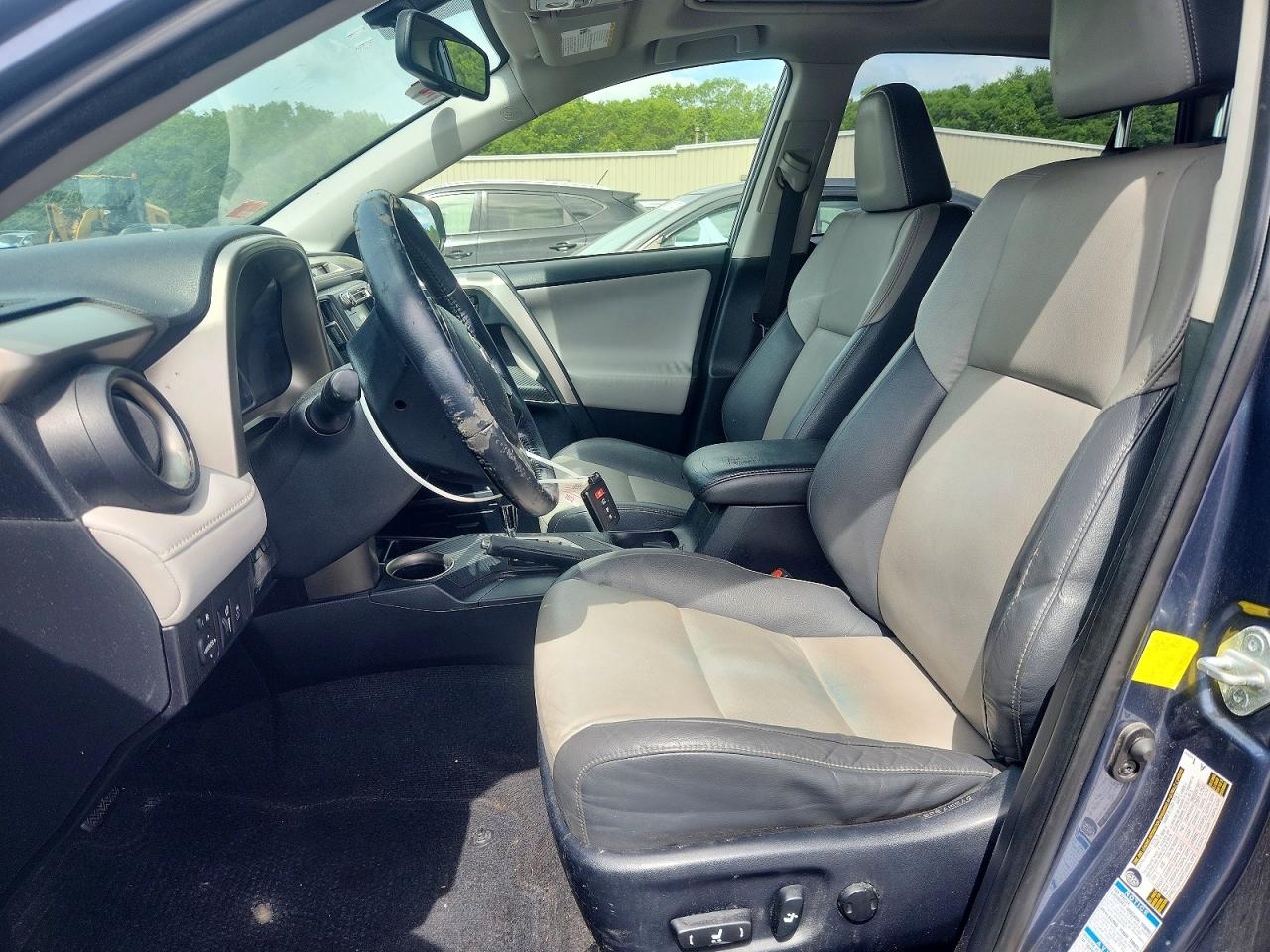 2014 Toyota Rav4 Limited Blue vin: JTMDFREV2ED086890