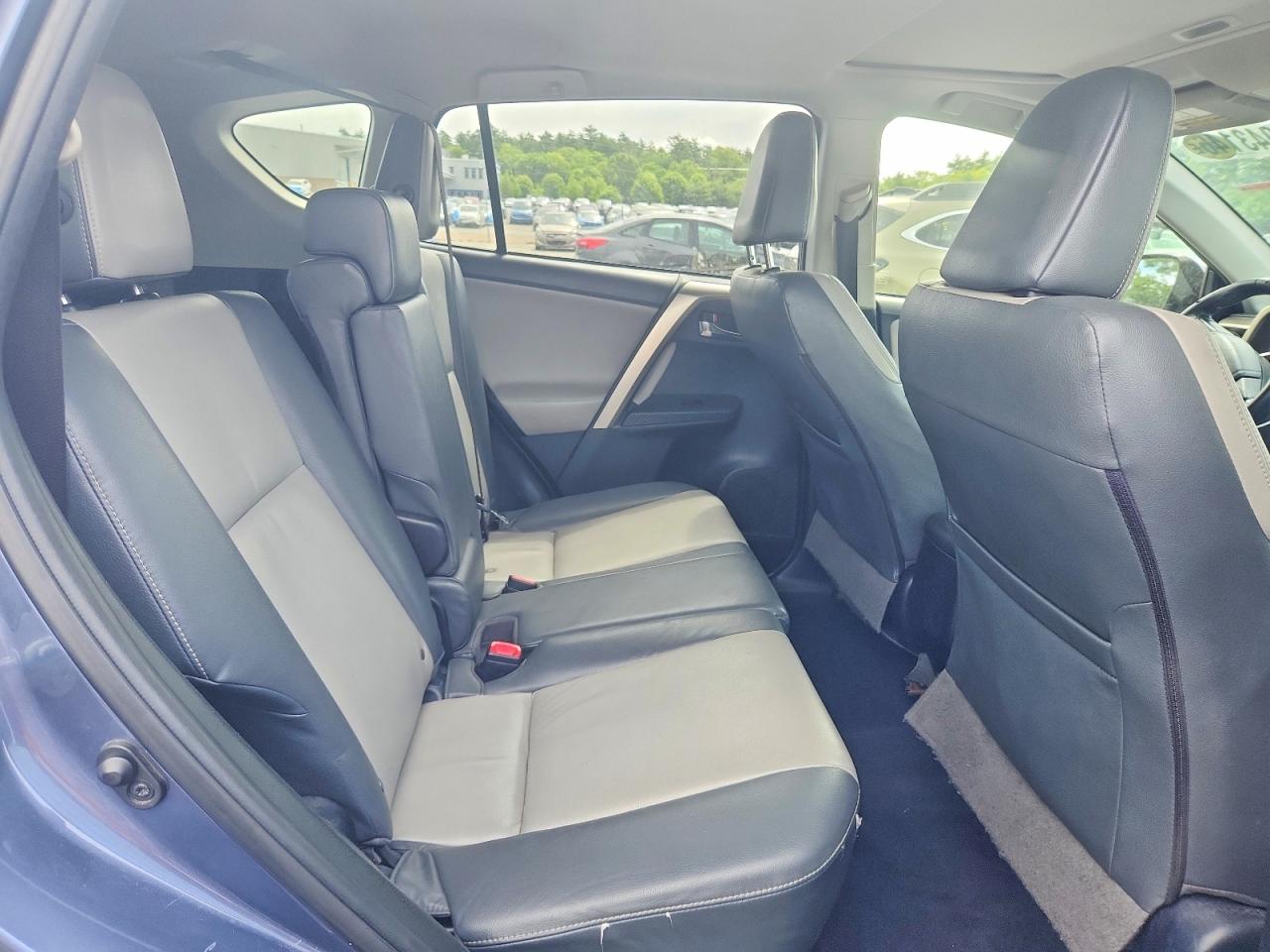 2014 Toyota Rav4 Limited Blue vin: JTMDFREV2ED086890